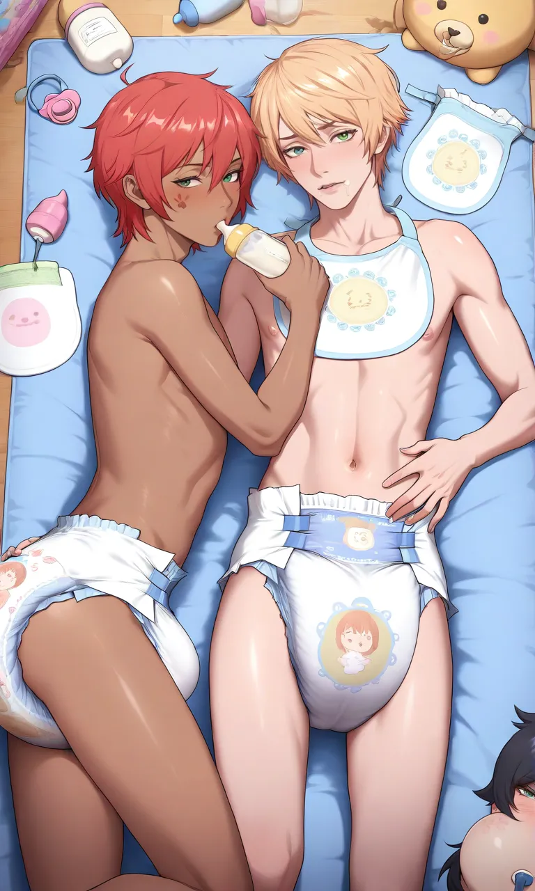 Diaper Boys Yaoi Chapter 1 - page 101