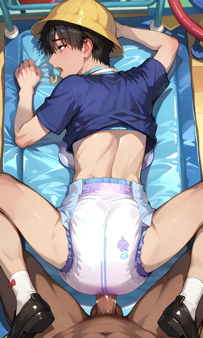 Diaper Boys Yaoi Chapter 1 - page 112