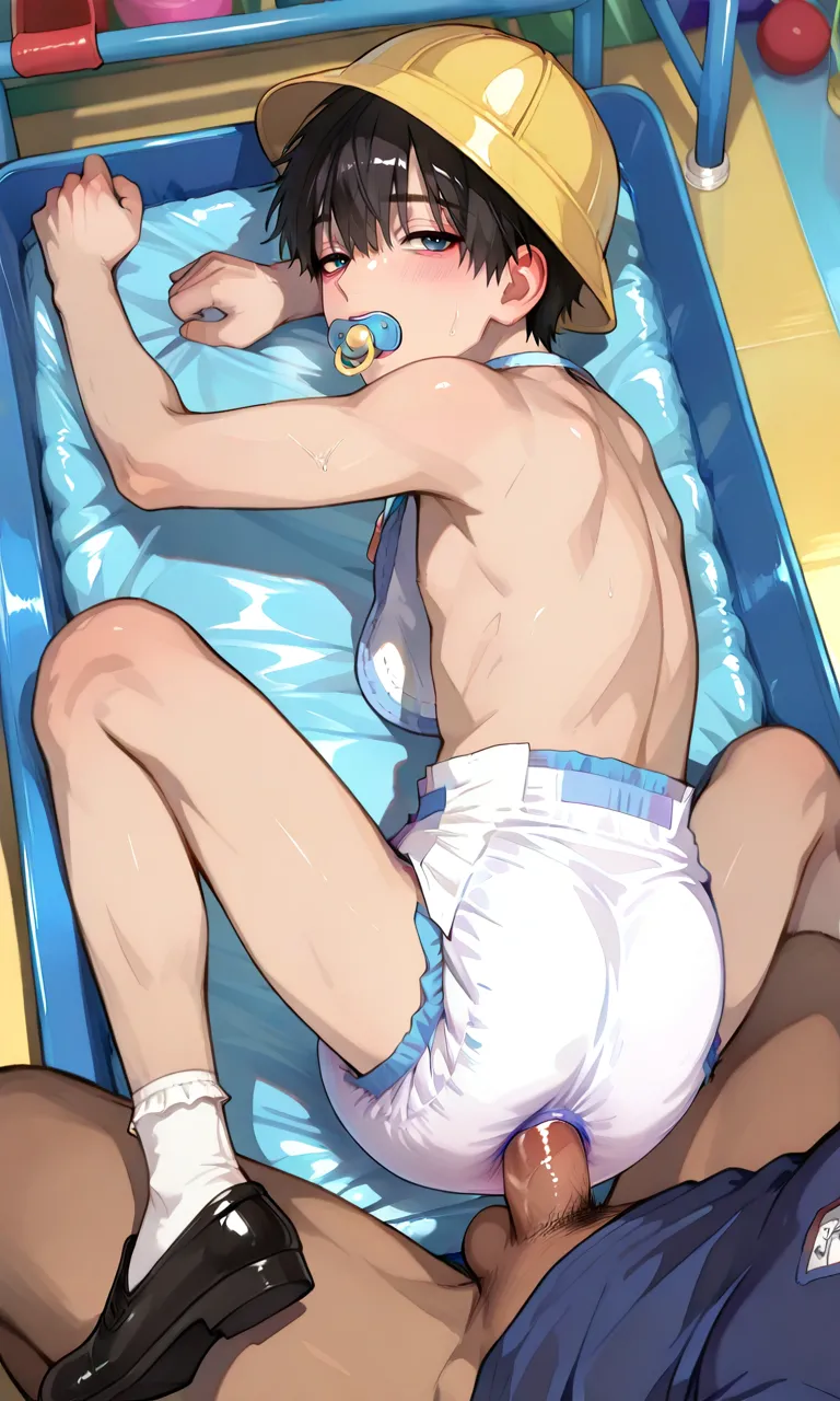 Diaper Boys Yaoi Chapter 1 - page 113