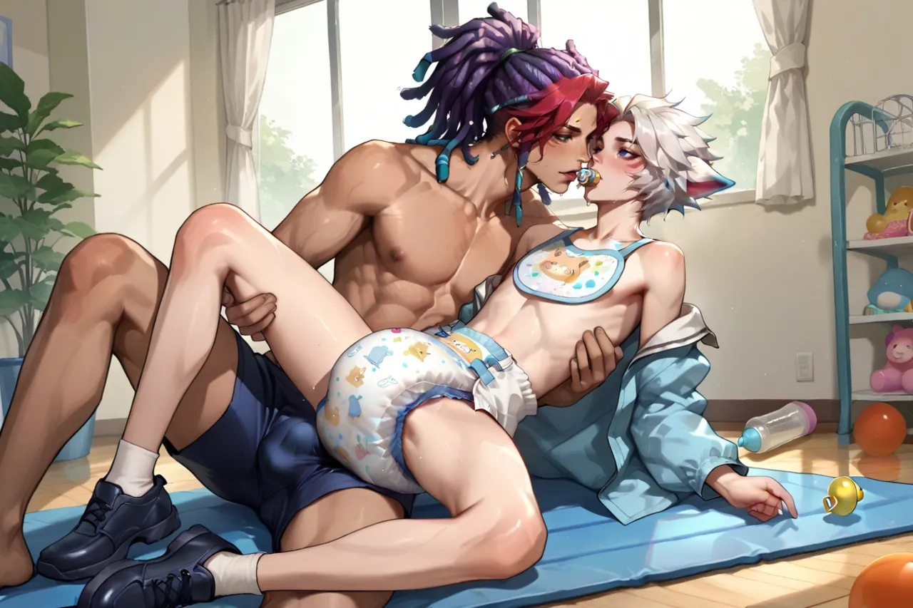 Diaper Boys Yaoi Chapter 1 - page 133