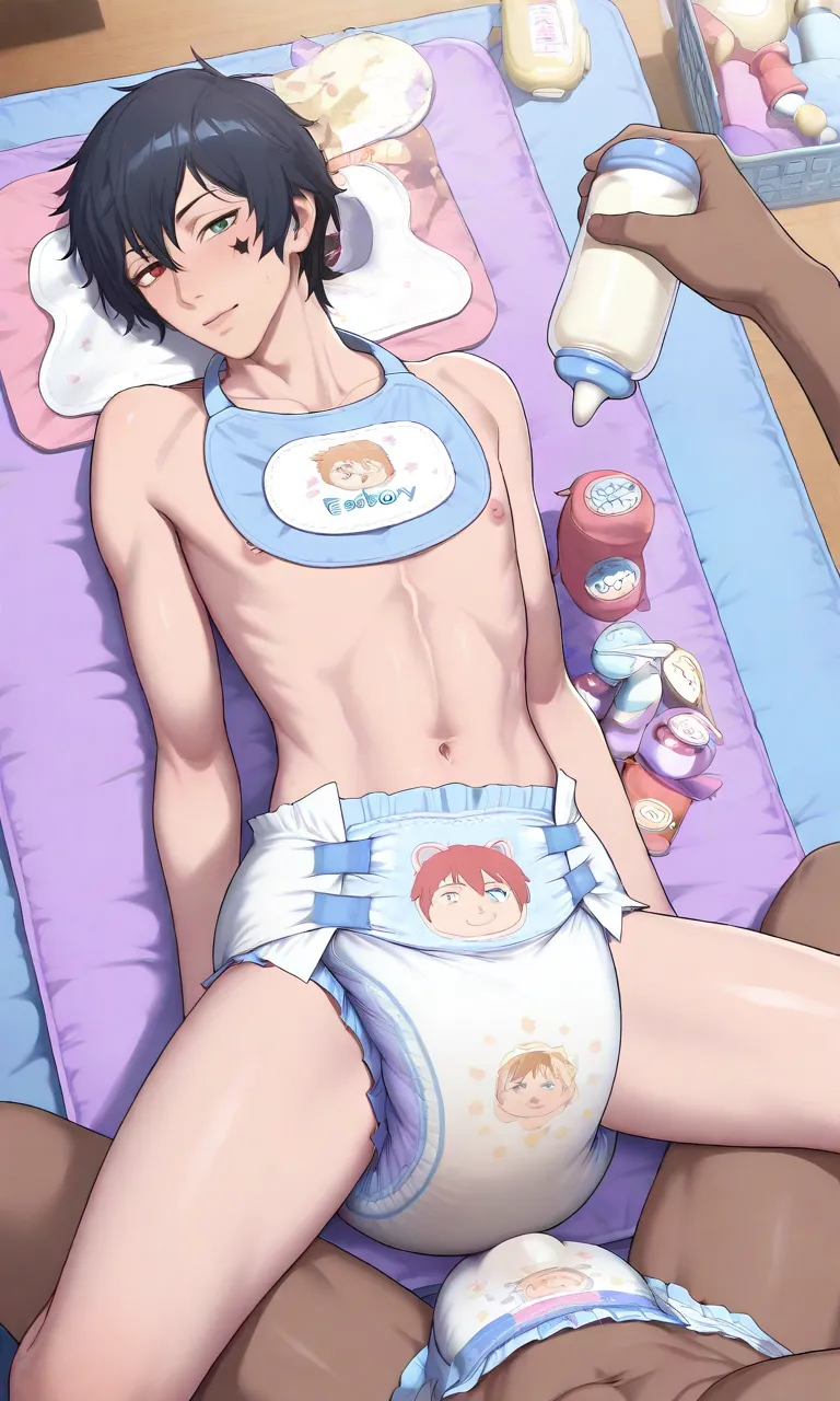 Diaper Boys Yaoi Chapter 1 - page 136