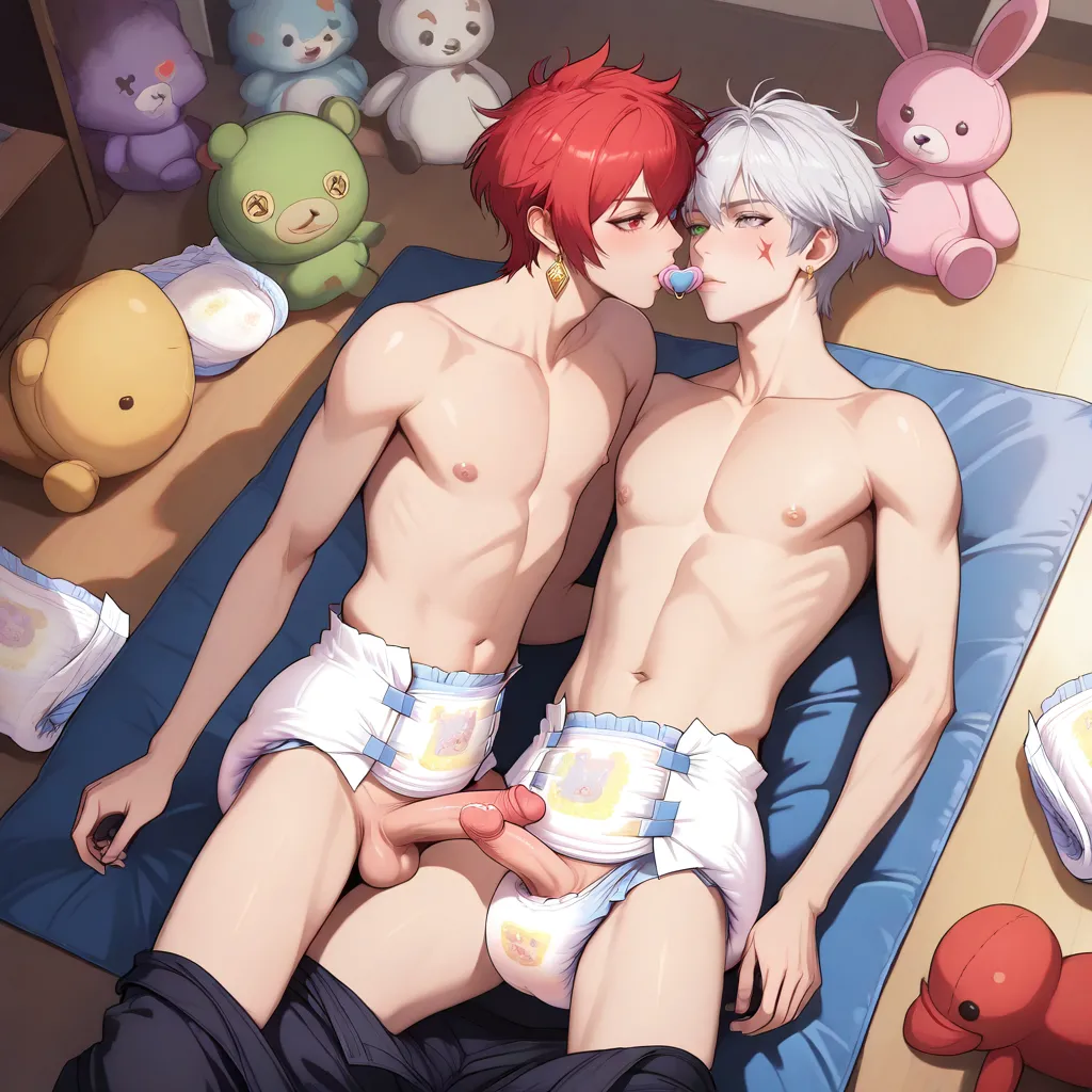 Diaper Boys Yaoi Chapter 1 - page 44