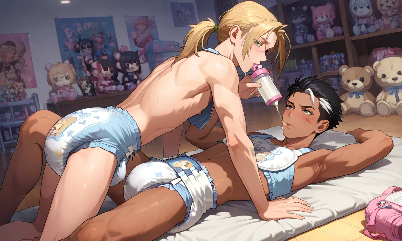 Diaper Boys Yaoi Chapter 1 - page 64