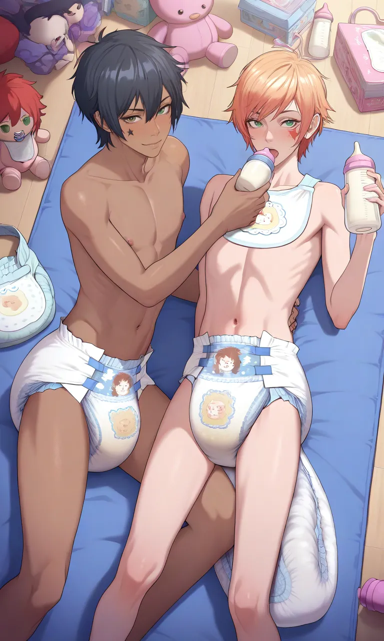 Diaper Boys Yaoi Chapter 1 - page 98