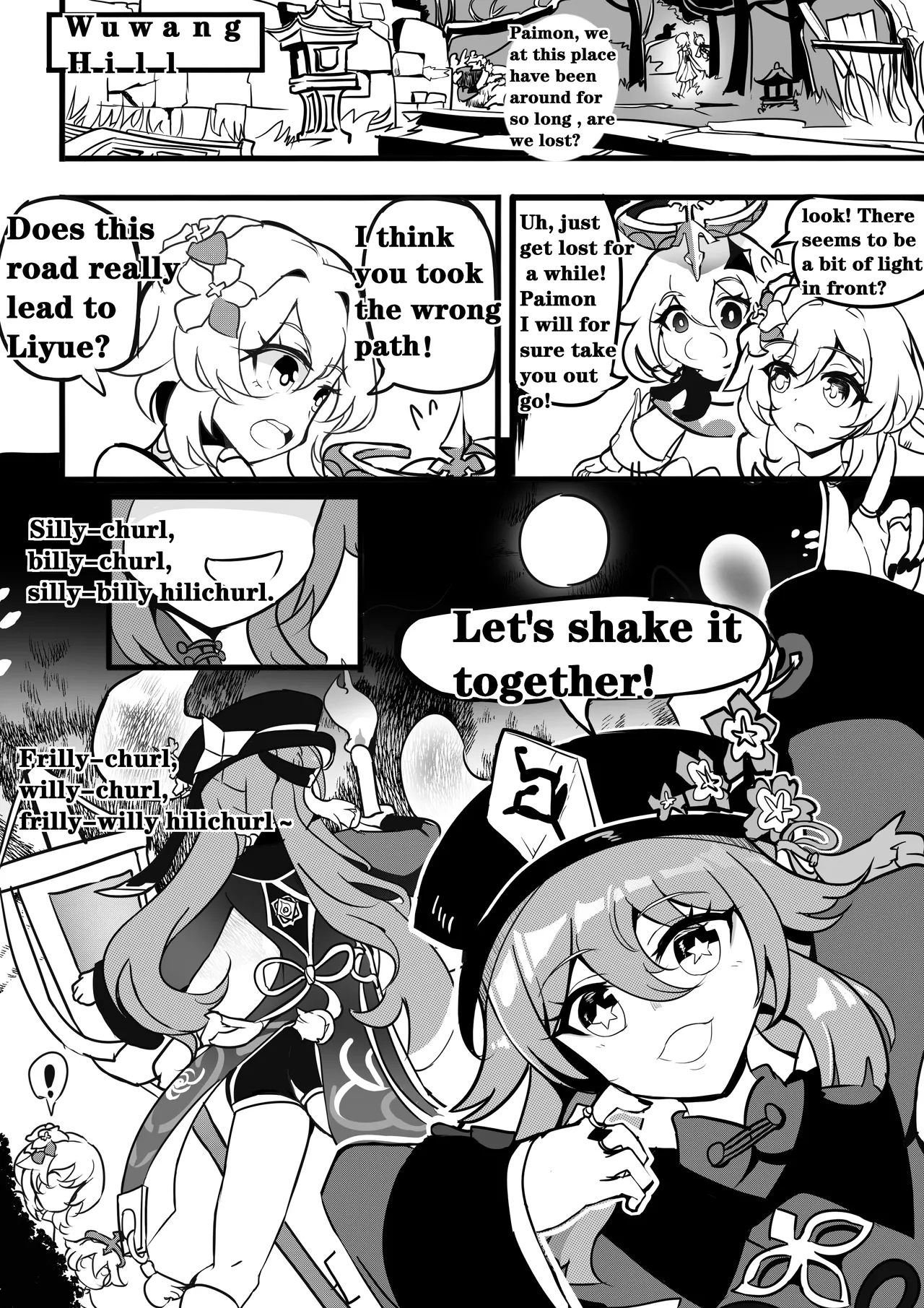 Sex daily record of the Genshin3 Chapter of Hu TaoXLumina Chapter 1 - page 3