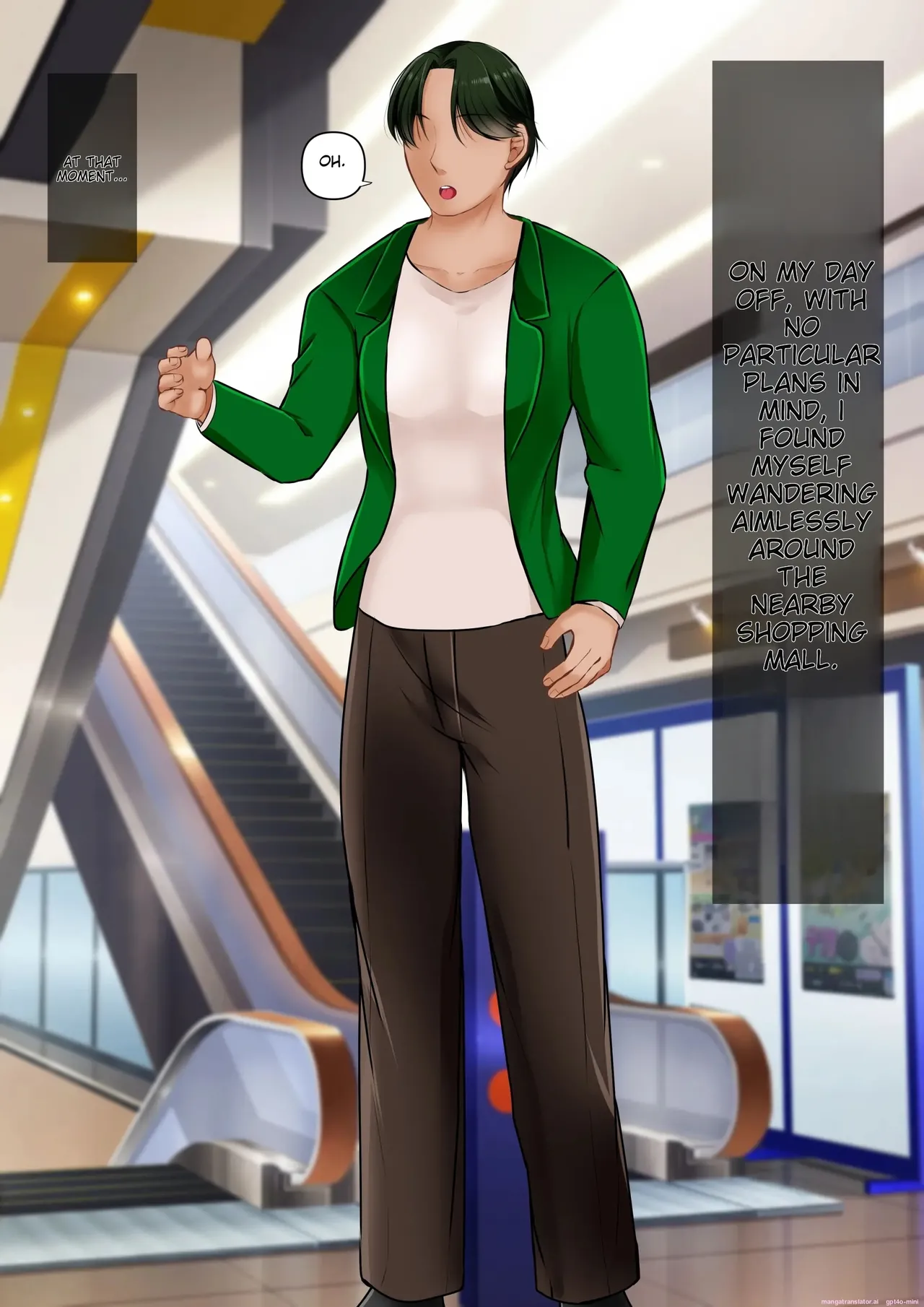 The story of how I picked up a plump and sexy old woman and made her my wife Chapter 1 - page 1