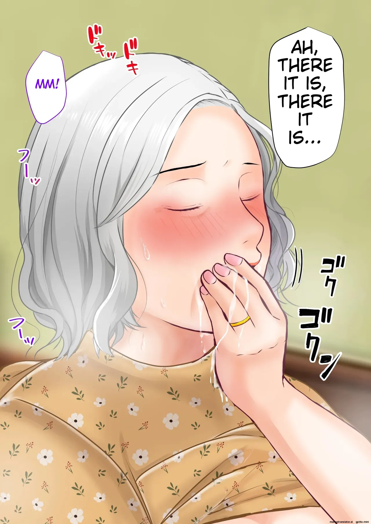 The story of how I picked up a plump and sexy old woman and made her my wife Chapter 1 - page 40