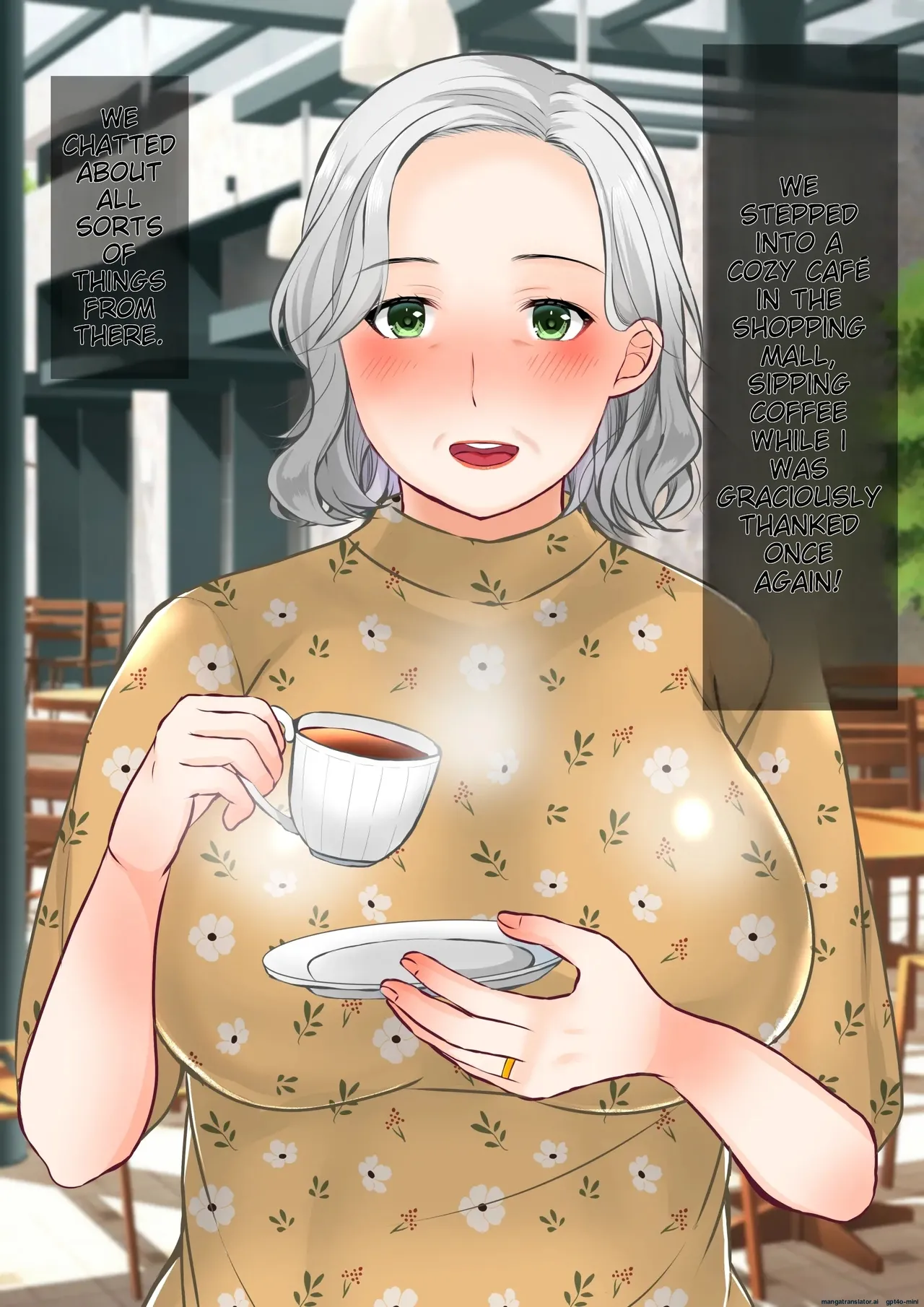 The story of how I picked up a plump and sexy old woman and made her my wife Chapter 1 - page 5