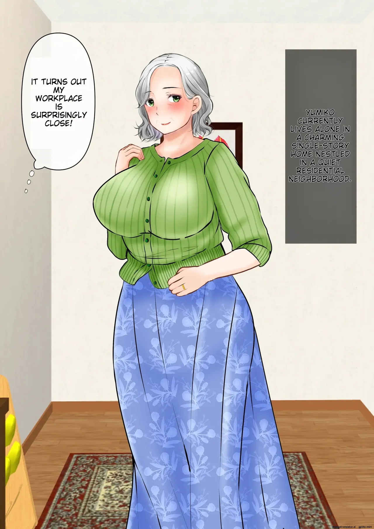 The story of how I picked up a plump and sexy old woman and made her my wife Chapter 1 - page 51