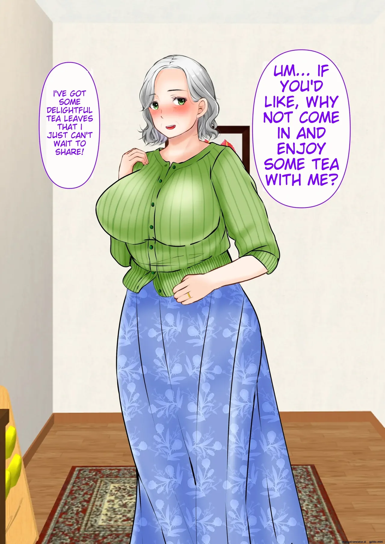 The story of how I picked up a plump and sexy old woman and made her my wife Chapter 1 - page 52