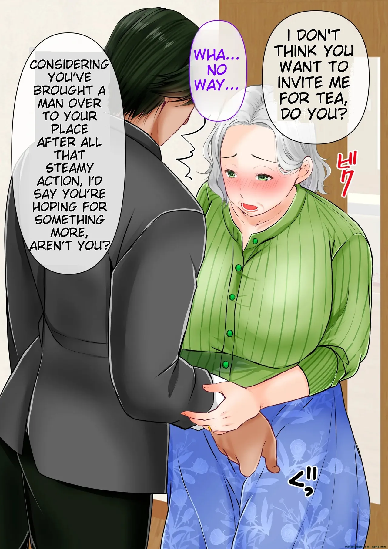 The story of how I picked up a plump and sexy old woman and made her my wife Chapter 1 - page 53