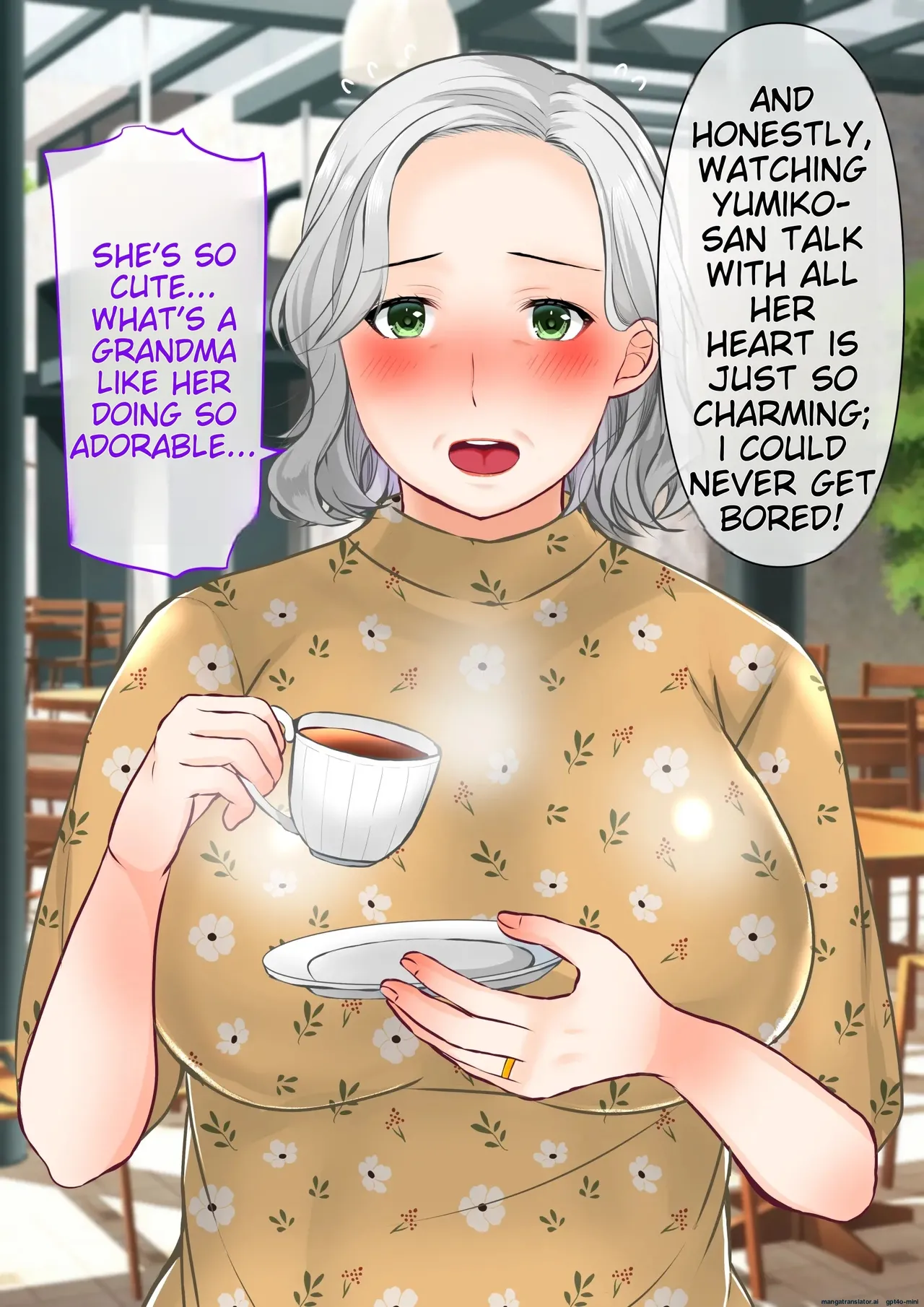 The story of how I picked up a plump and sexy old woman and made her my wife Chapter 1 - page 7