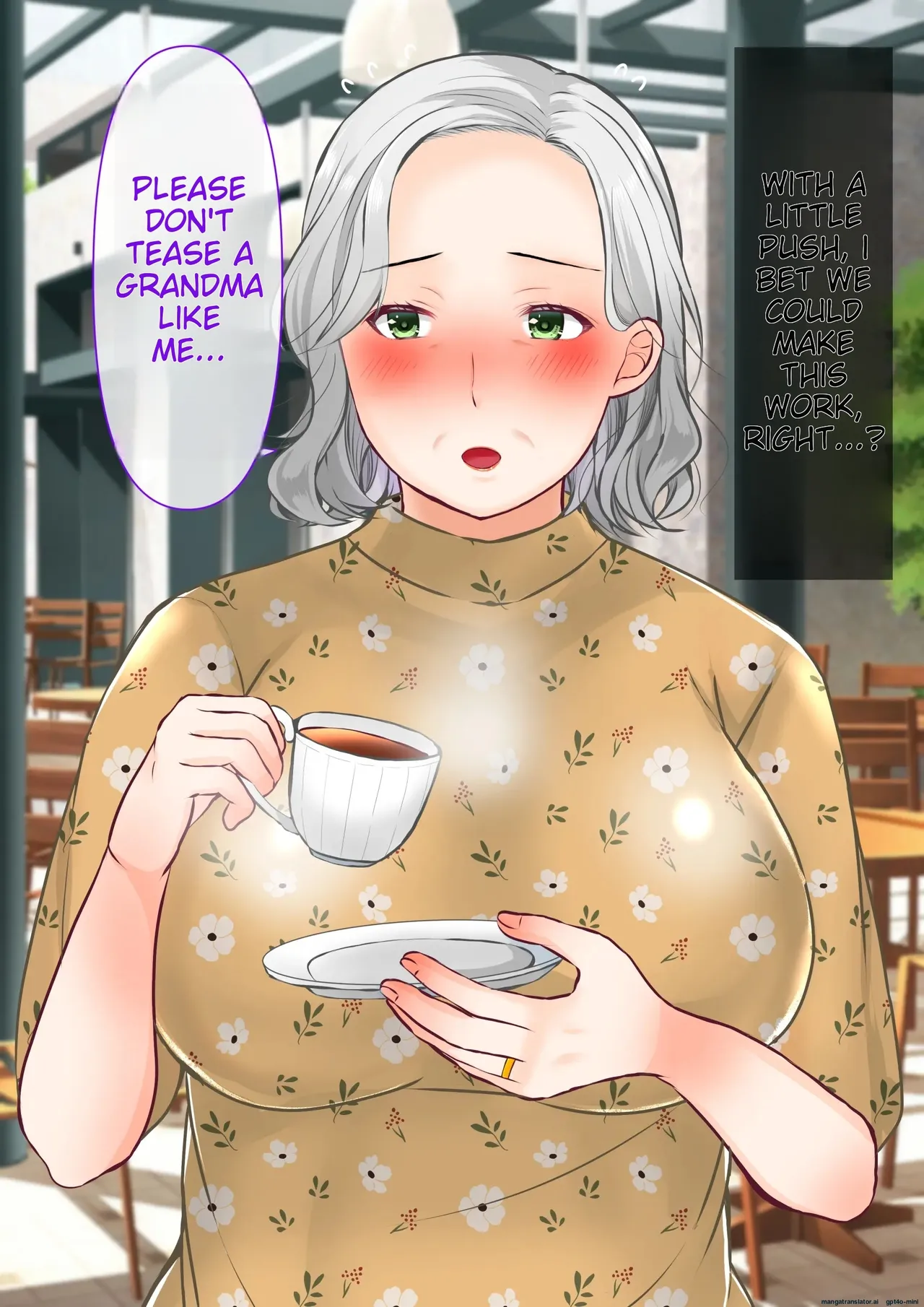 The story of how I picked up a plump and sexy old woman and made her my wife Chapter 1 - page 8