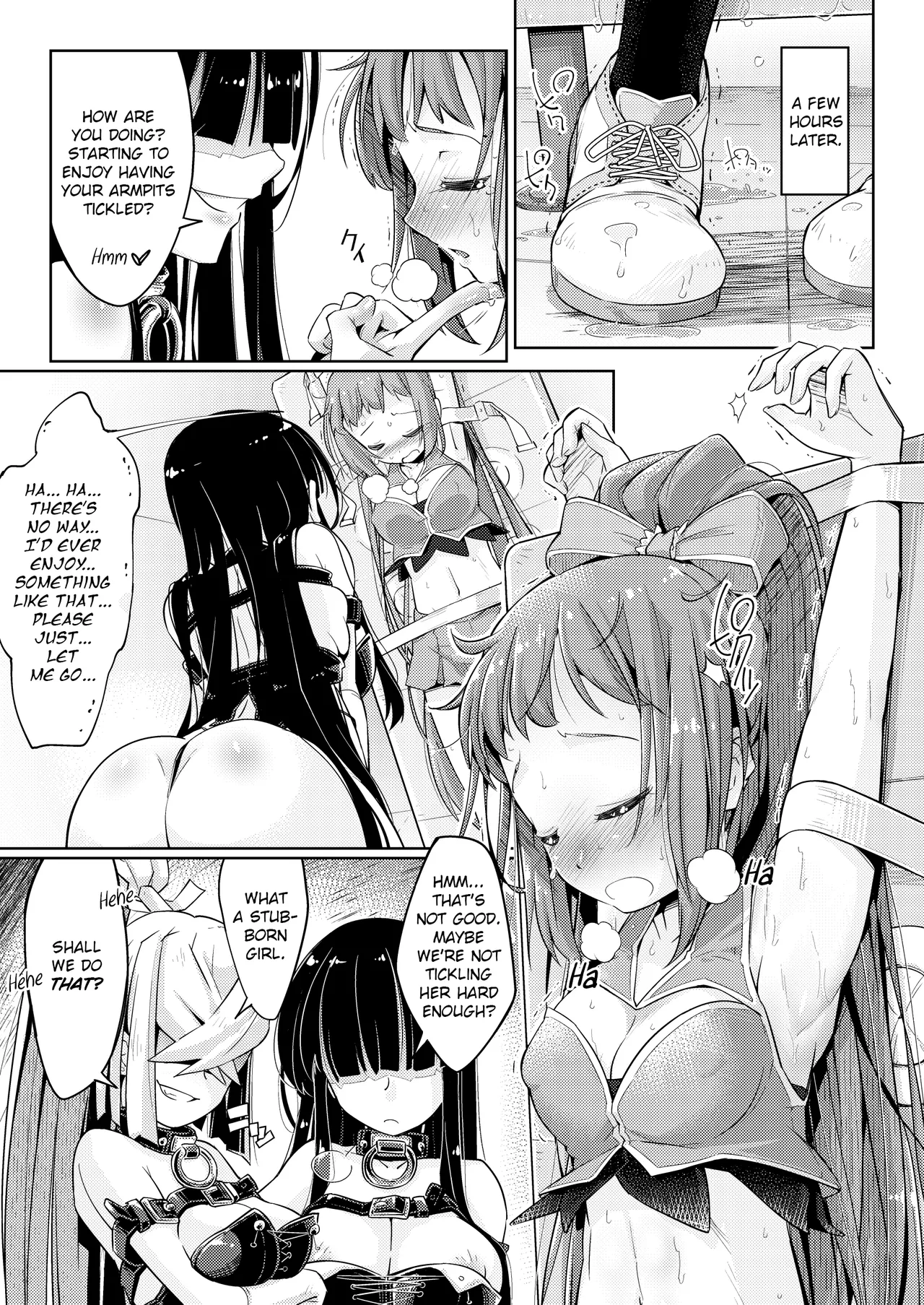 Armpit Idol Ultimate Tickling Training Chapter 1 - page 12