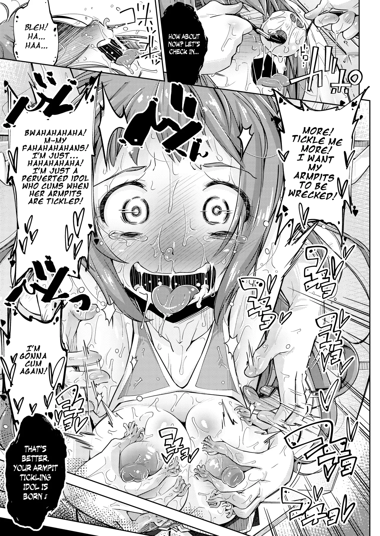Armpit Idol Ultimate Tickling Training Chapter 1 - page 20