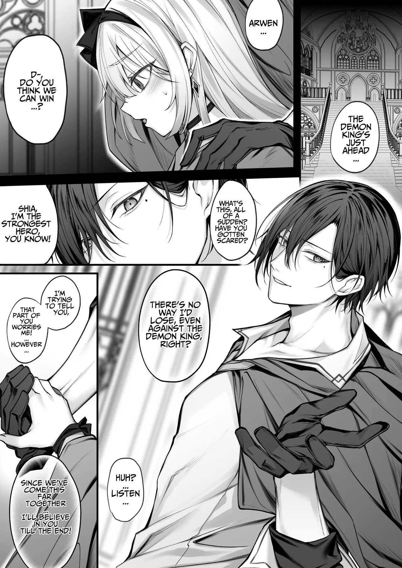 Saikyou Yuusha no Boku ga TS Mahou de Maou Gachi Koi Mesu Inma ni Naru Wake ga Nai Chapter 1 - page 2