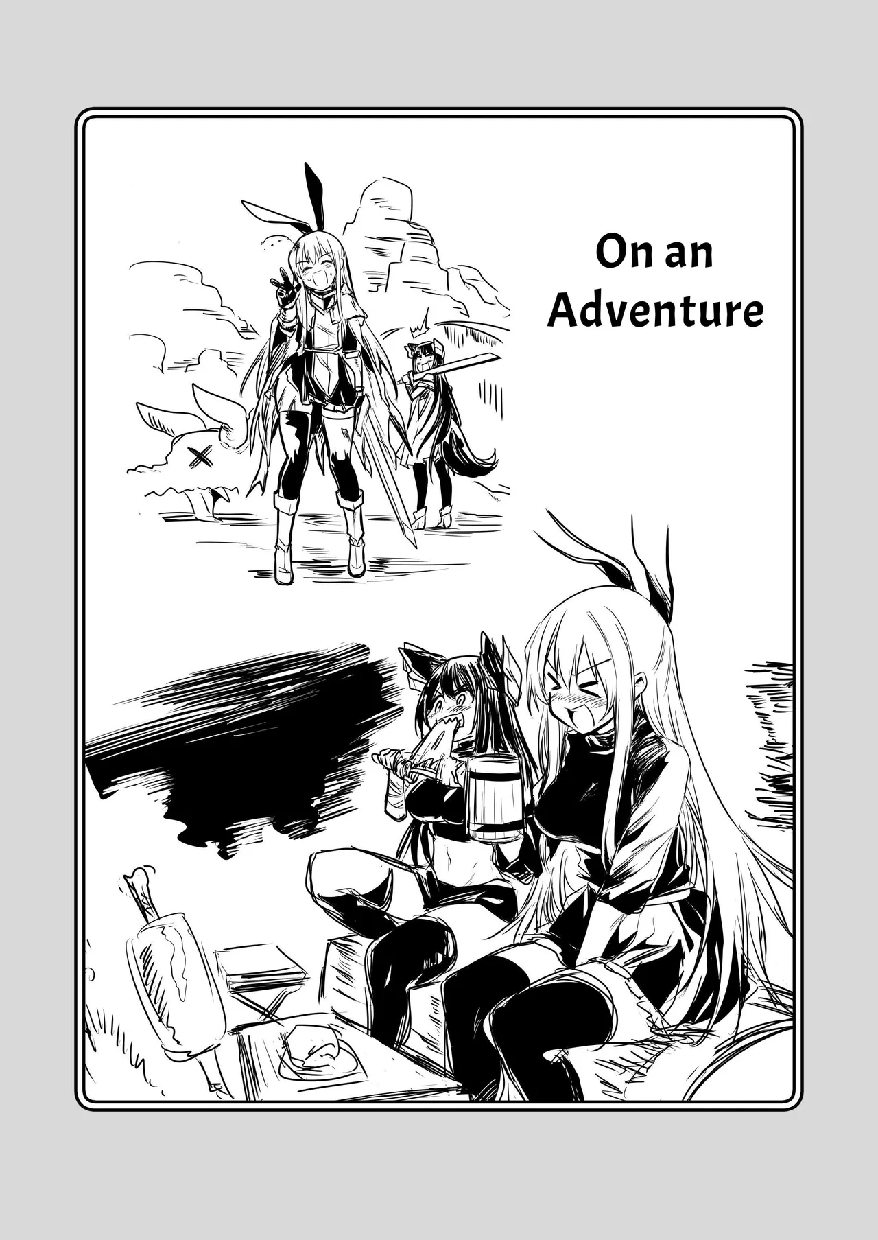 Boukensha-chan to Ecchi na Bouken 2 Chapter 1 - page 54