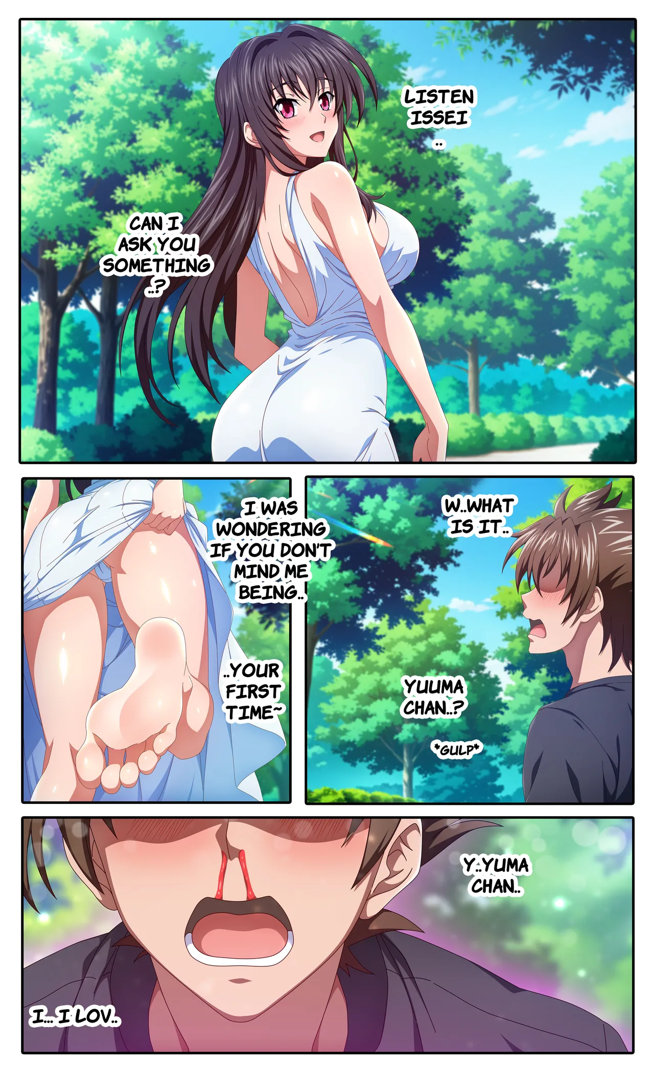 Blue-Senpai - Highschool DxD collection Tier 5 Chapter 1 - page 2