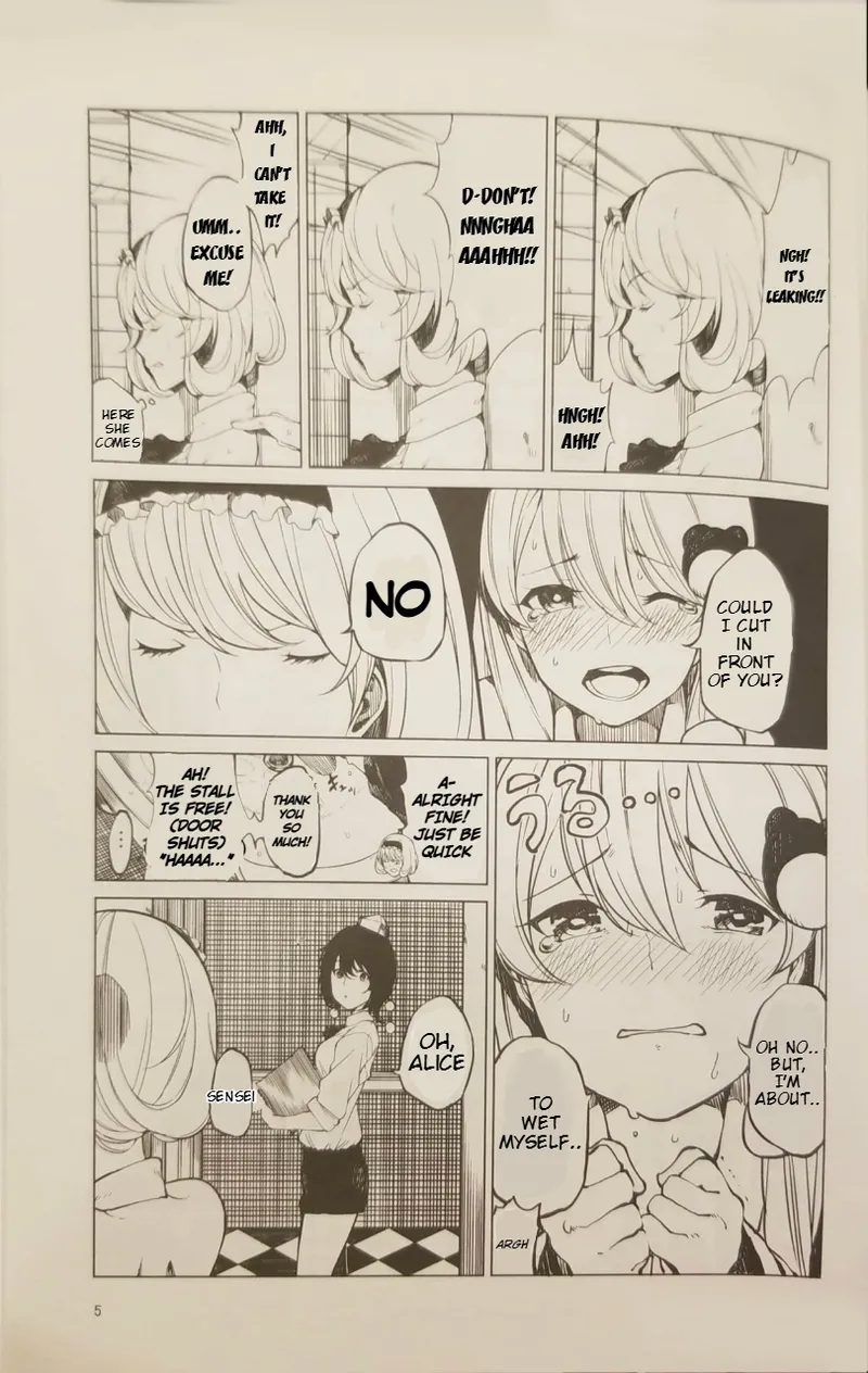 Toilet ni Ikitai! Alice desu ga Chapter 1 - page 4