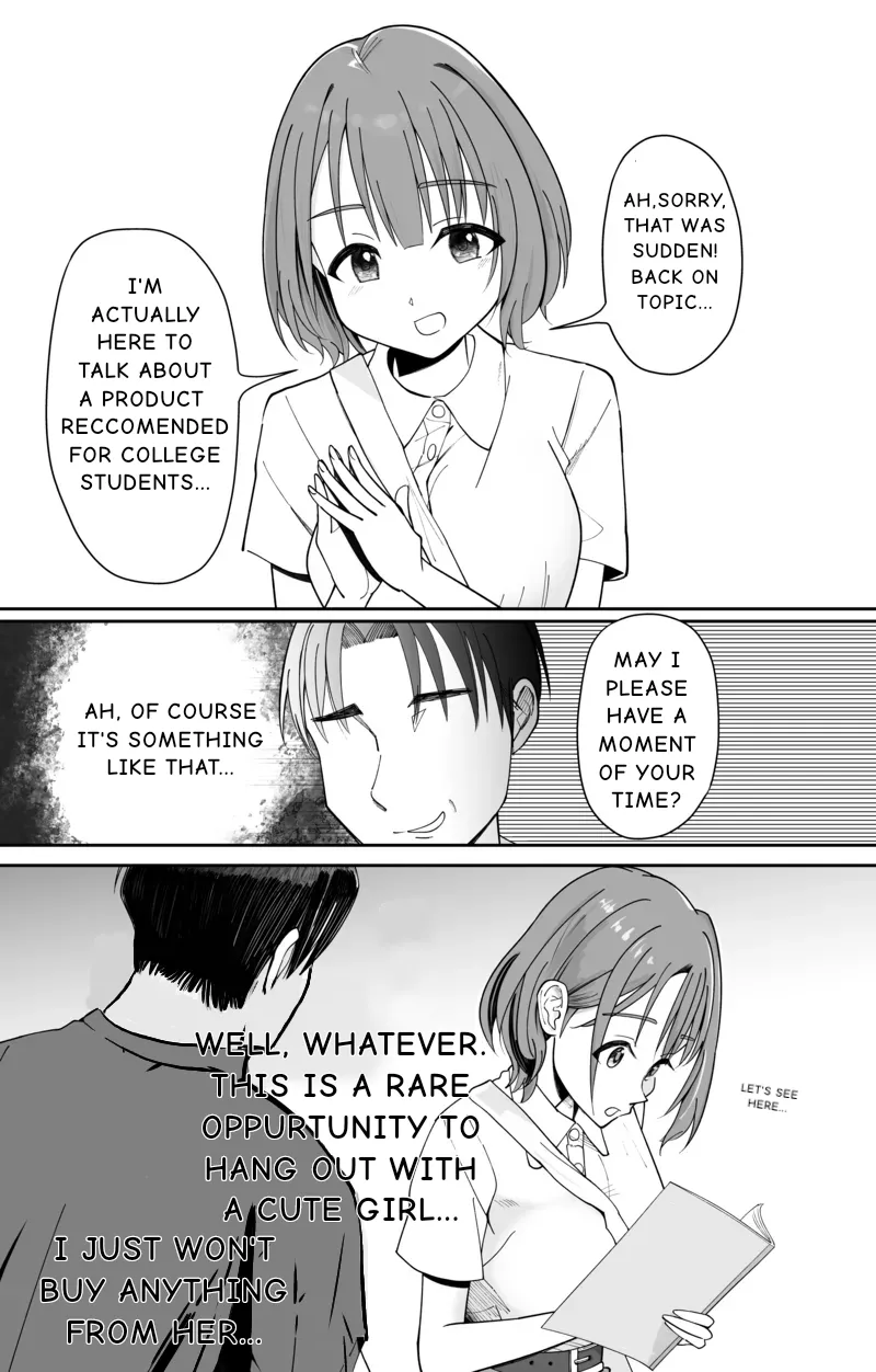 HUMAN SELF-SERVICE DRINKS BAR Chapter 1 - page 4