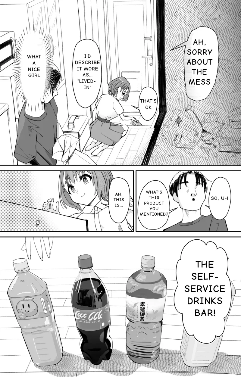 HUMAN SELF-SERVICE DRINKS BAR Chapter 1 - page 5