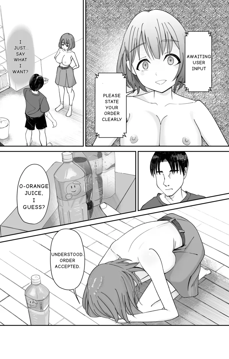 HUMAN SELF-SERVICE DRINKS BAR Chapter 1 - page 8