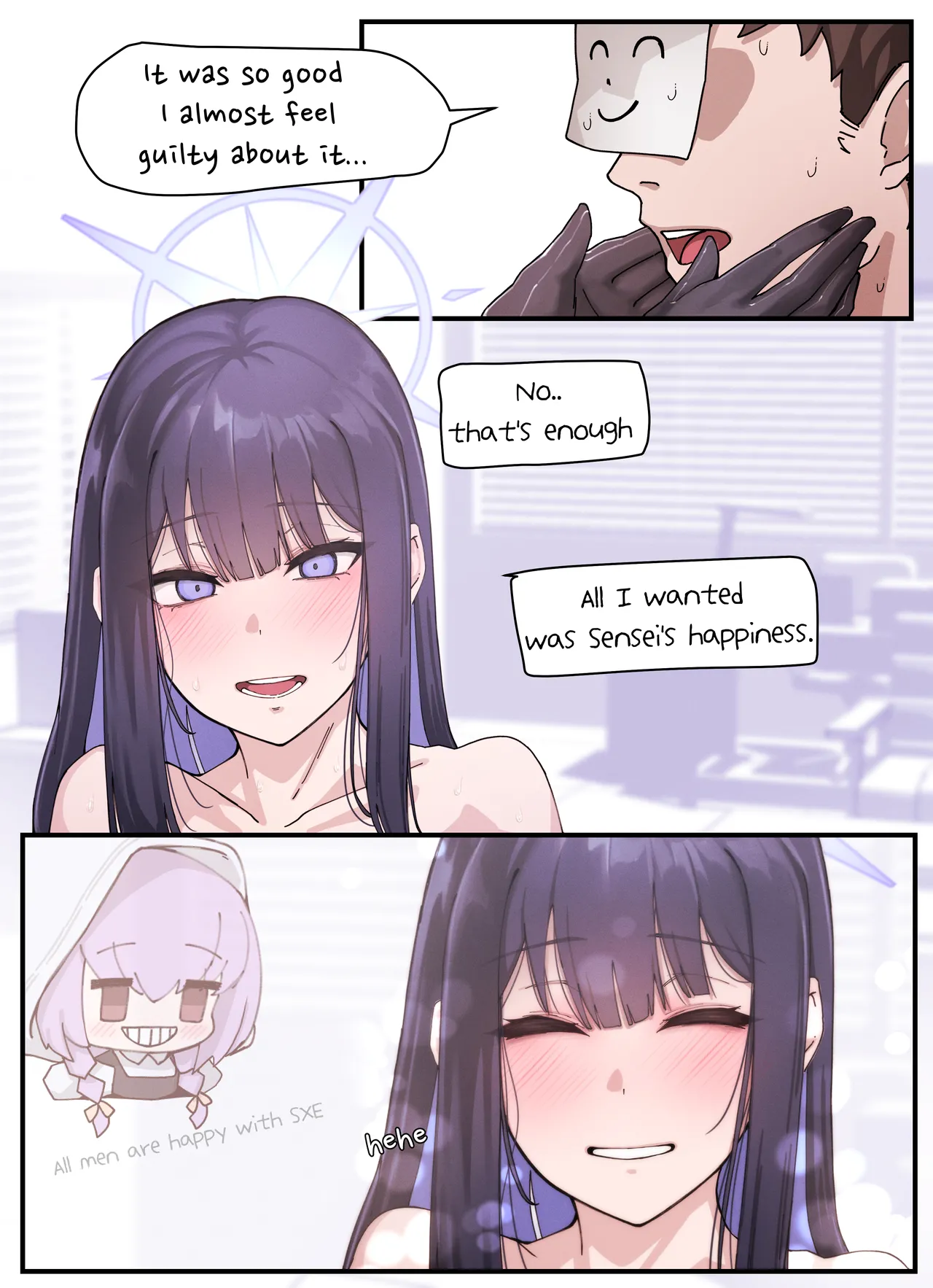 Kivotos Gravure #02: Saori Gift Chapter 1 - page 6