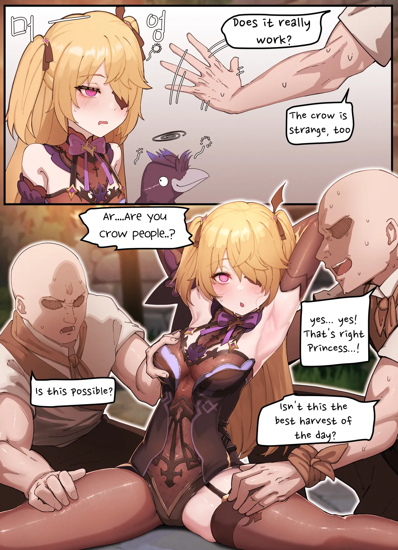 Teyvat Gravure #05꞉ Fischl Chapter 1 - page 3