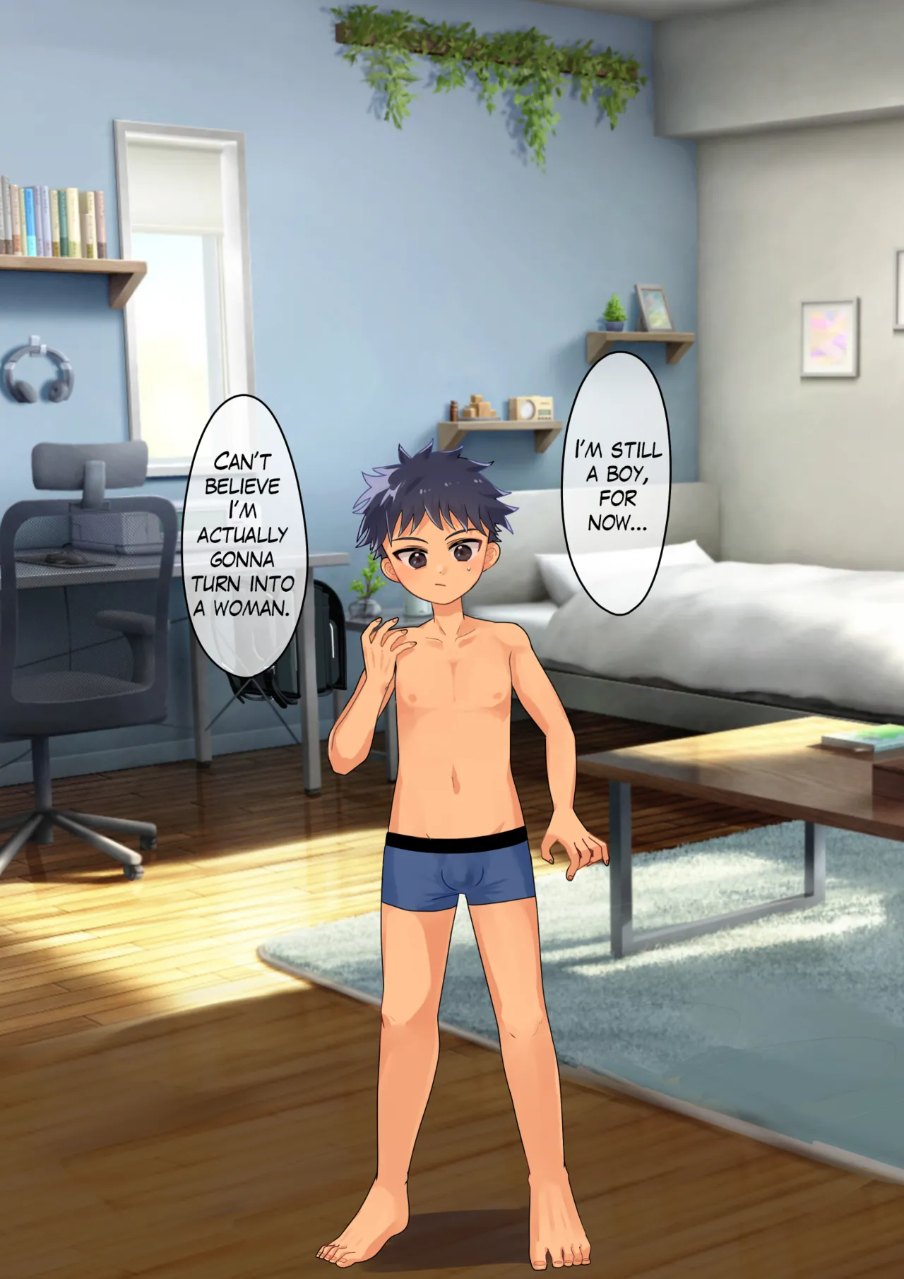 Nyotaika Kyuuseichou Shoukougun ni Kakacchatta Ko Chapter 1 - page 2