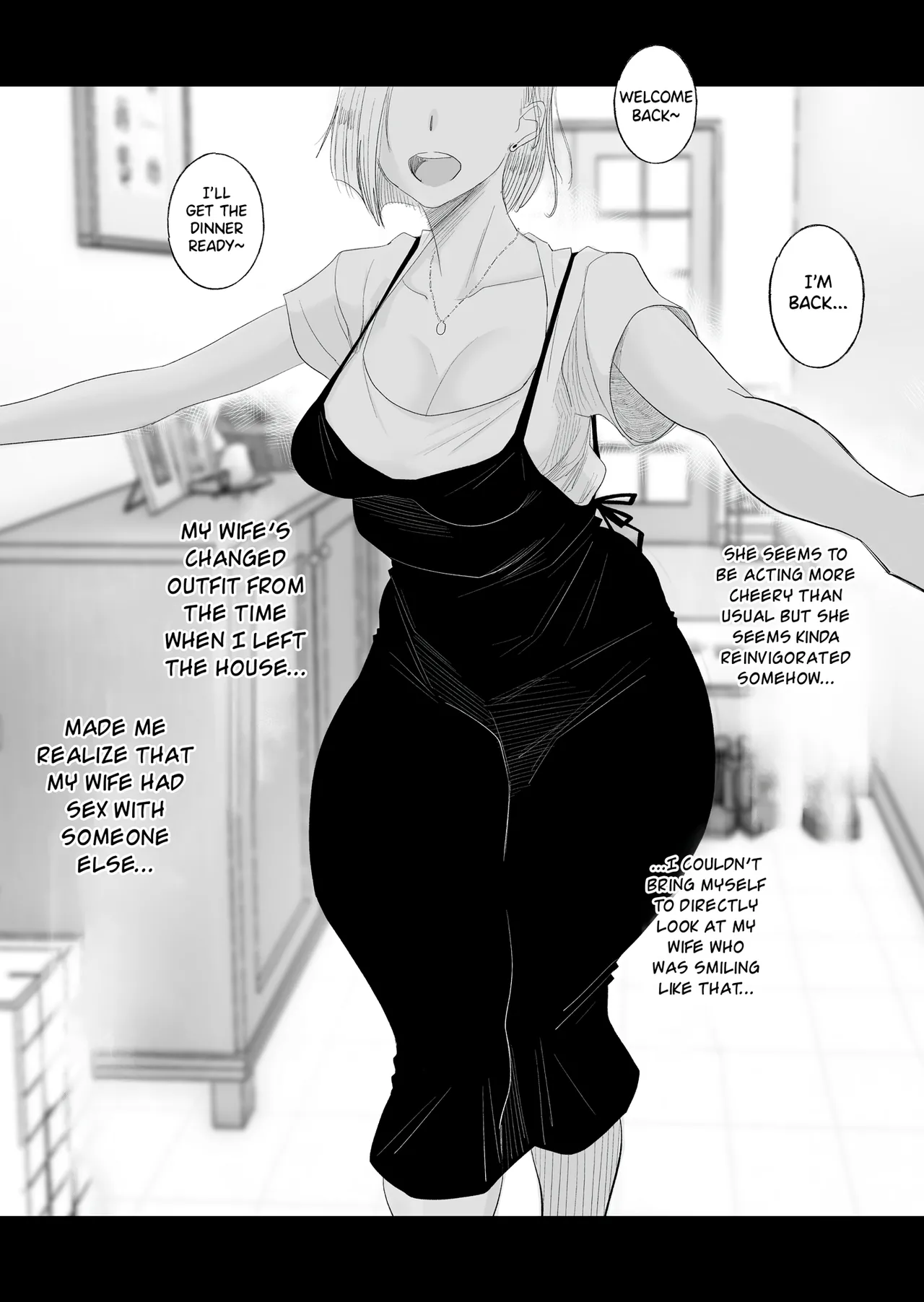 Tsuma ni Mosaic ~Aisuru Tsuma no NTR Douga ni Mosaic Shori Saserareru Ore~ Chapter 1 - page 55