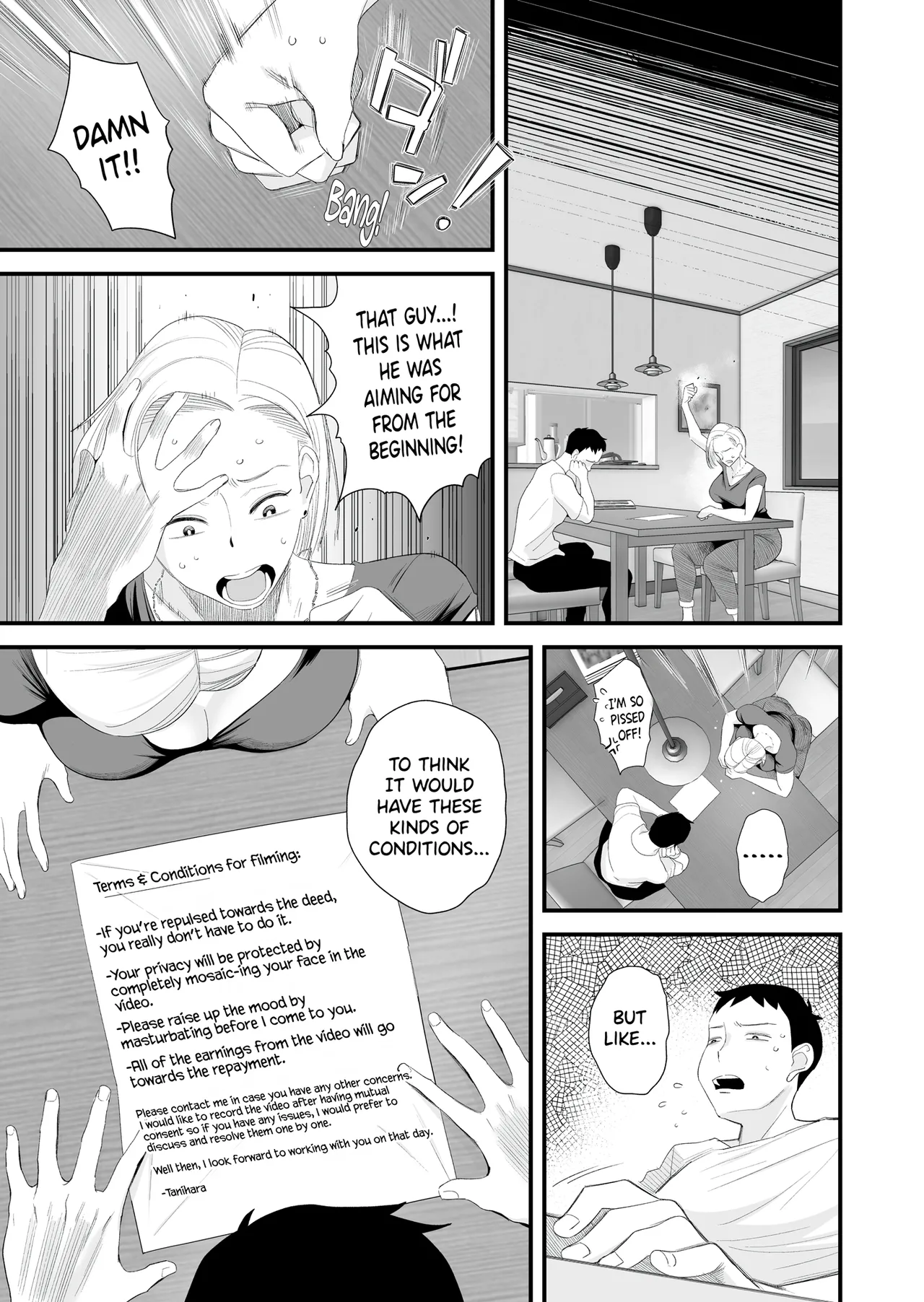 Tsuma ni Mosaic ~Aisuru Tsuma no NTR Douga ni Mosaic Shori Saserareru Ore~ Chapter 1 - page 7