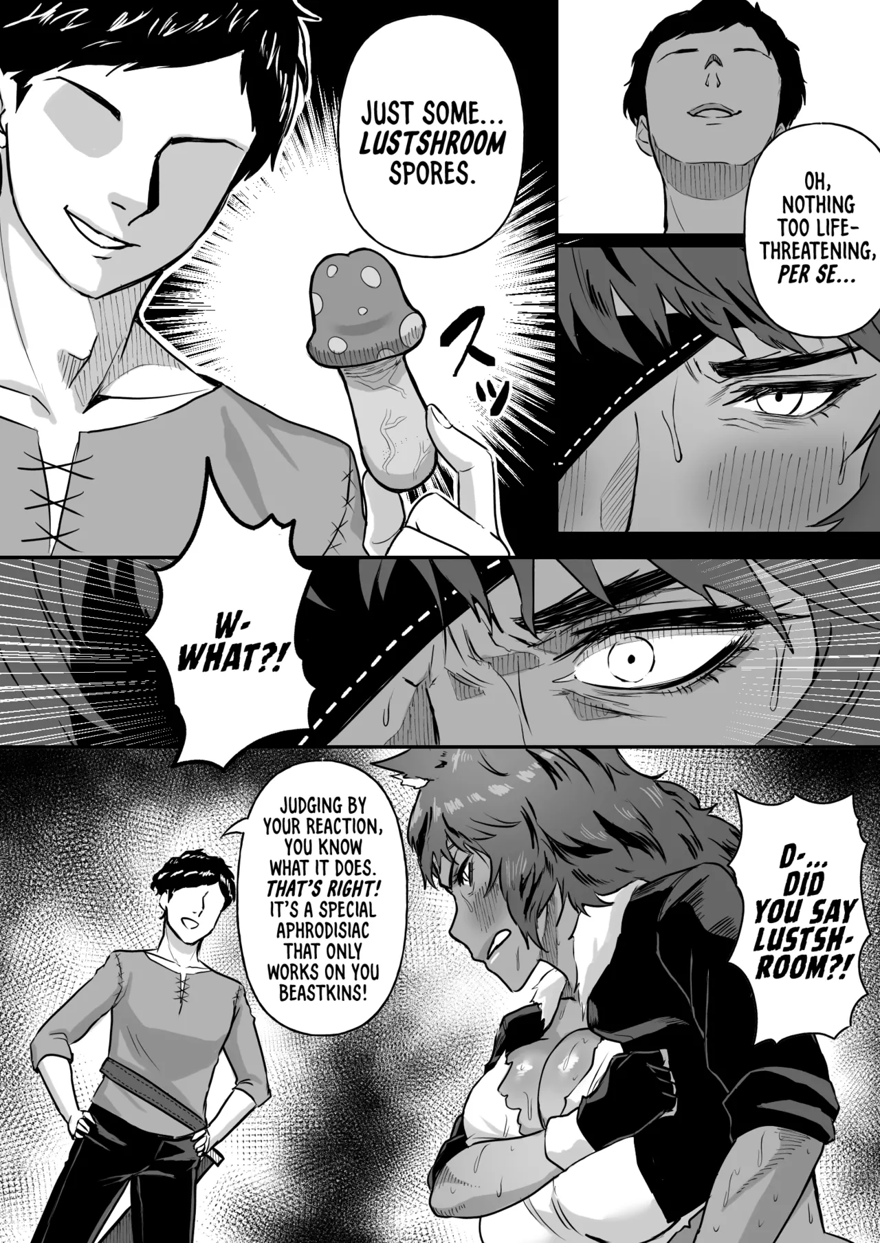 Sex Tame -Ookami Juujin Chapter 1 - page 7