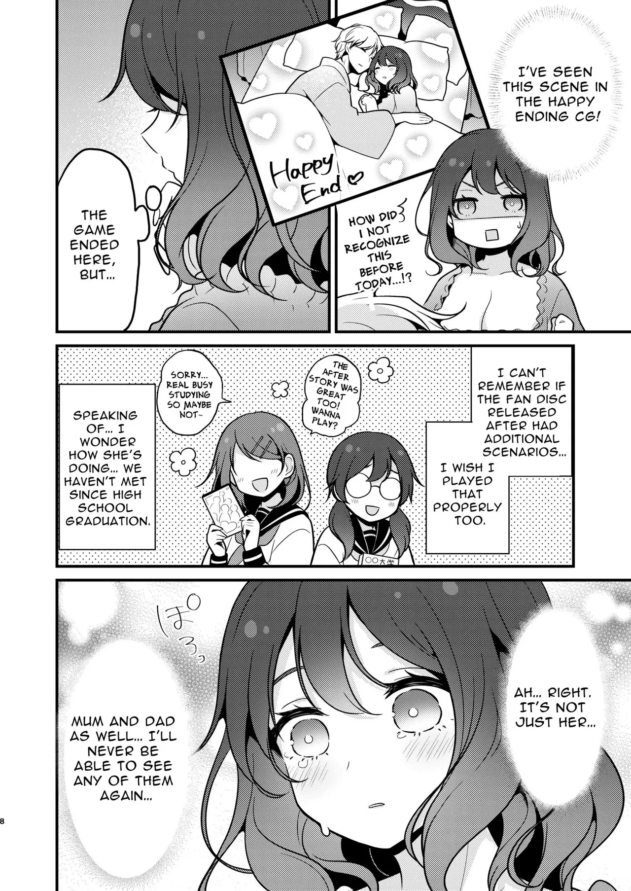 Tensei-saki no Fiancé wa NTR Zokusei Mochi deshita Chapter 1 - page 8