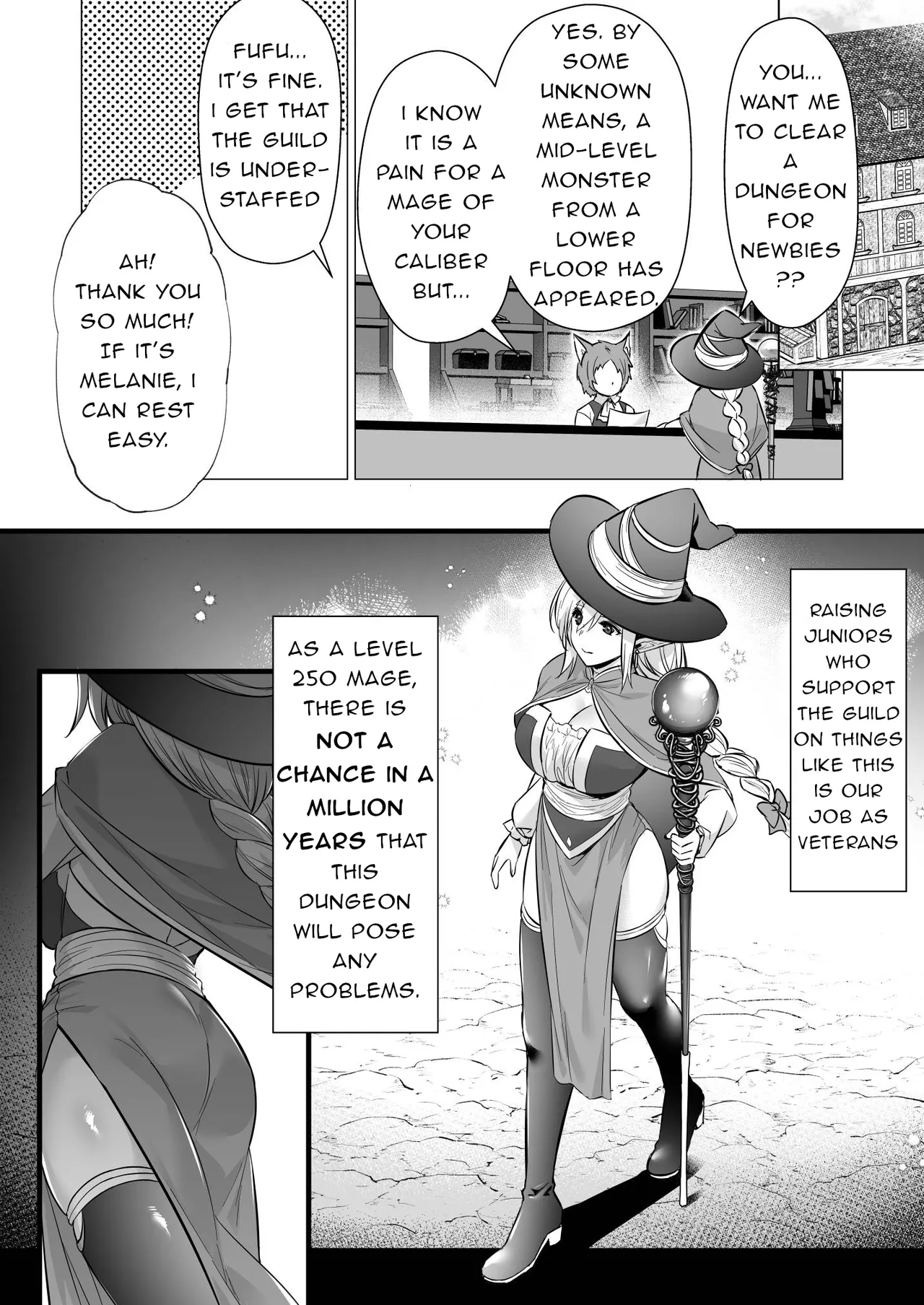 Lv.250 no Mahoutsukai ga Kankakushadan Otoshiana ni Ochite Level Drain de Jinsei ga Owaru made Chapter 1 - page 3