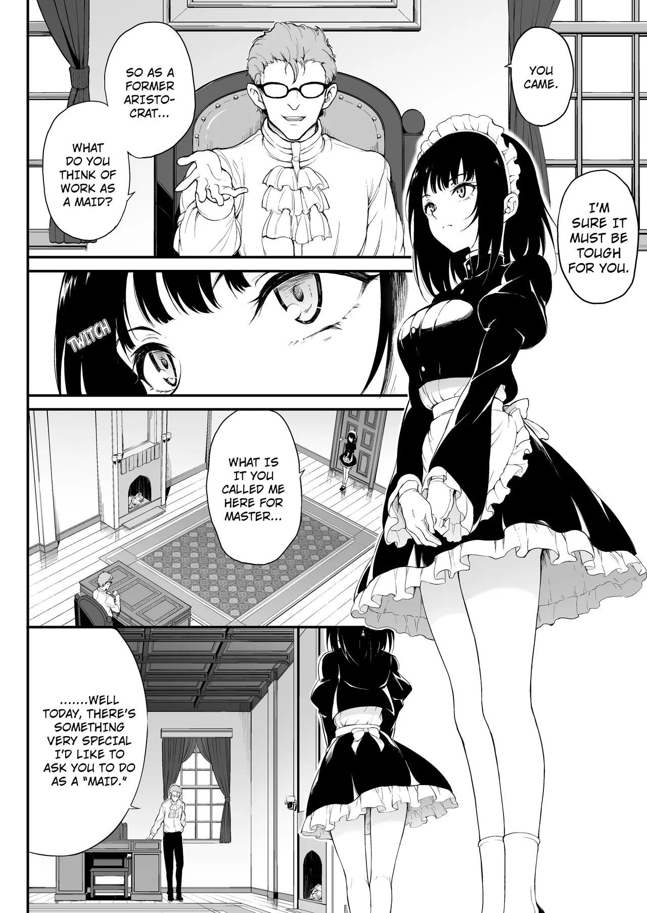 Maid Education Fallen Aristocrat Chapter 1 - page 3