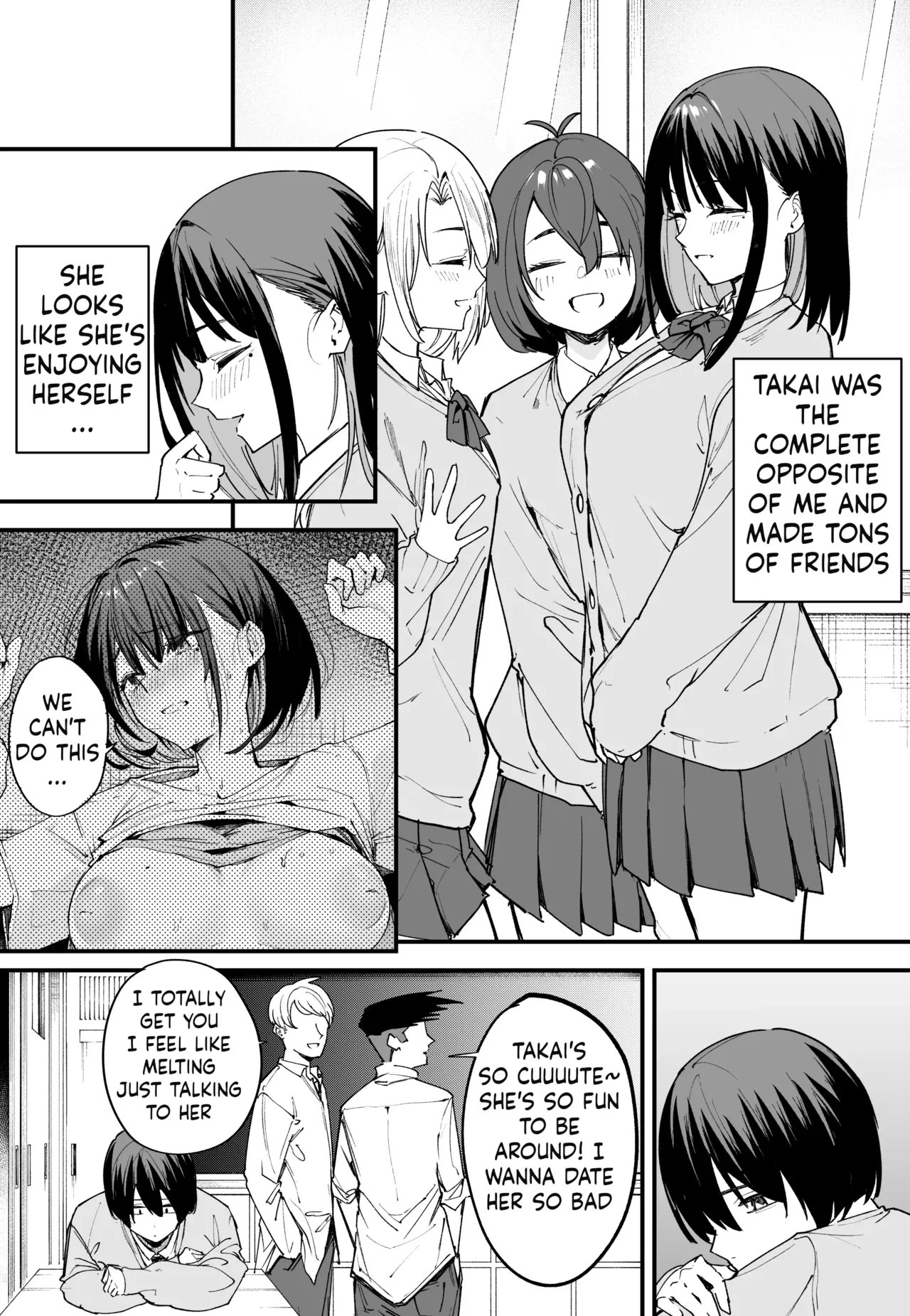 Kyonyuu no Tomodachi to Tsukiau made no Hanashi Zenpen Chapter 1 - page 15