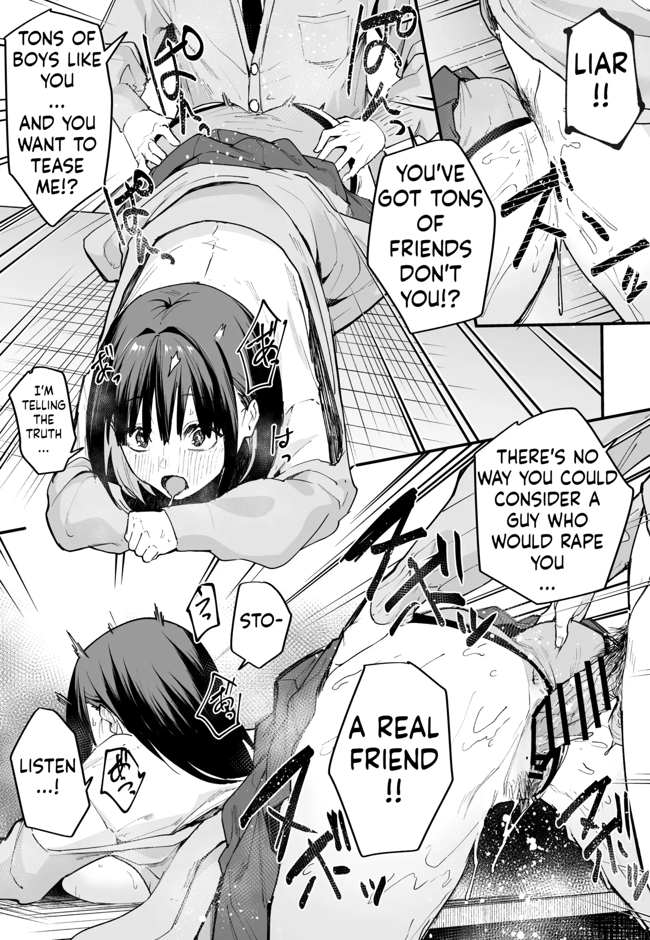 Kyonyuu no Tomodachi to Tsukiau made no Hanashi Zenpen Chapter 1 - page 37