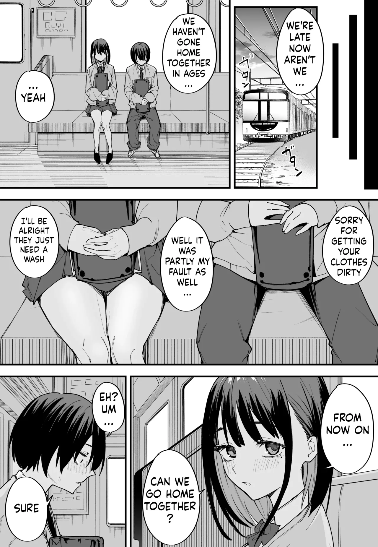 Kyonyuu no Tomodachi to Tsukiau made no Hanashi Zenpen Chapter 1 - page 49