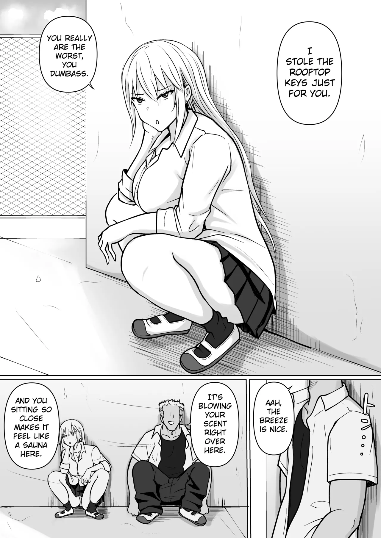 Class no Yankee Joshi ni Hyoui 5 Chapter 1 - page 5