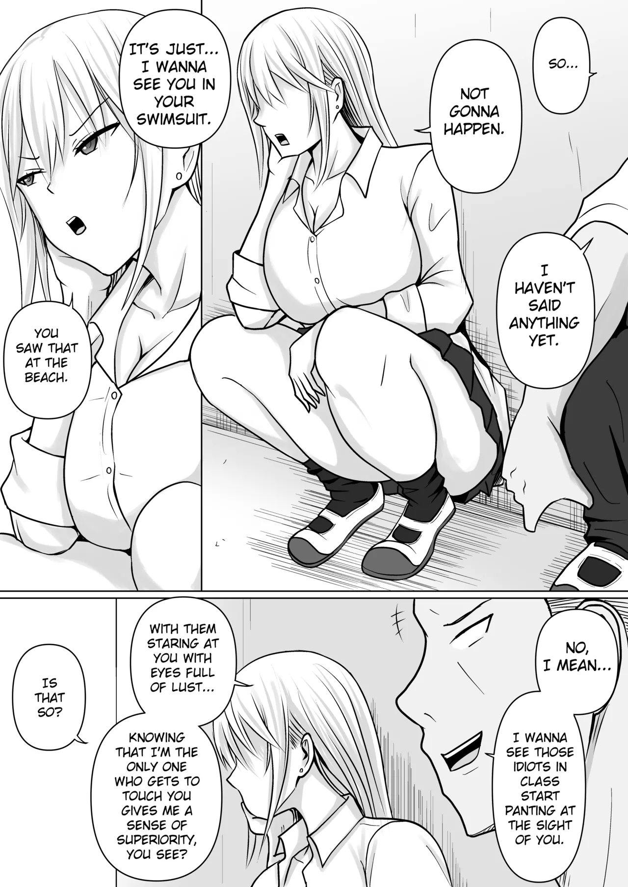 Class no Yankee Joshi ni Hyoui 5 Chapter 1 - page 6