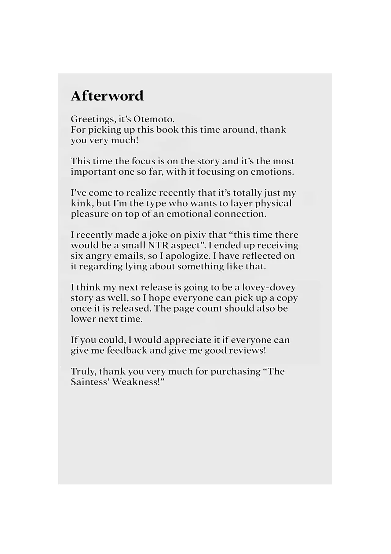 The Saintess' Weakness Chapter 1 - page 73