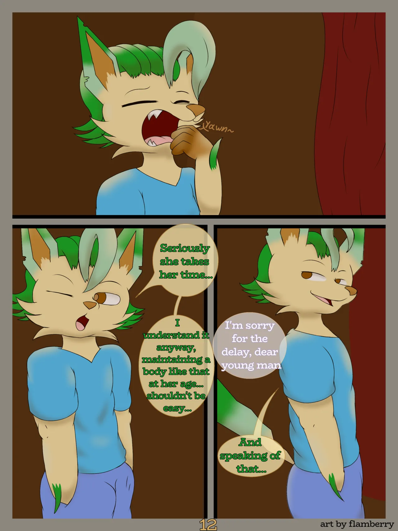 Lyennan's Secret Income by Flamberry Chapter 1 - page 13