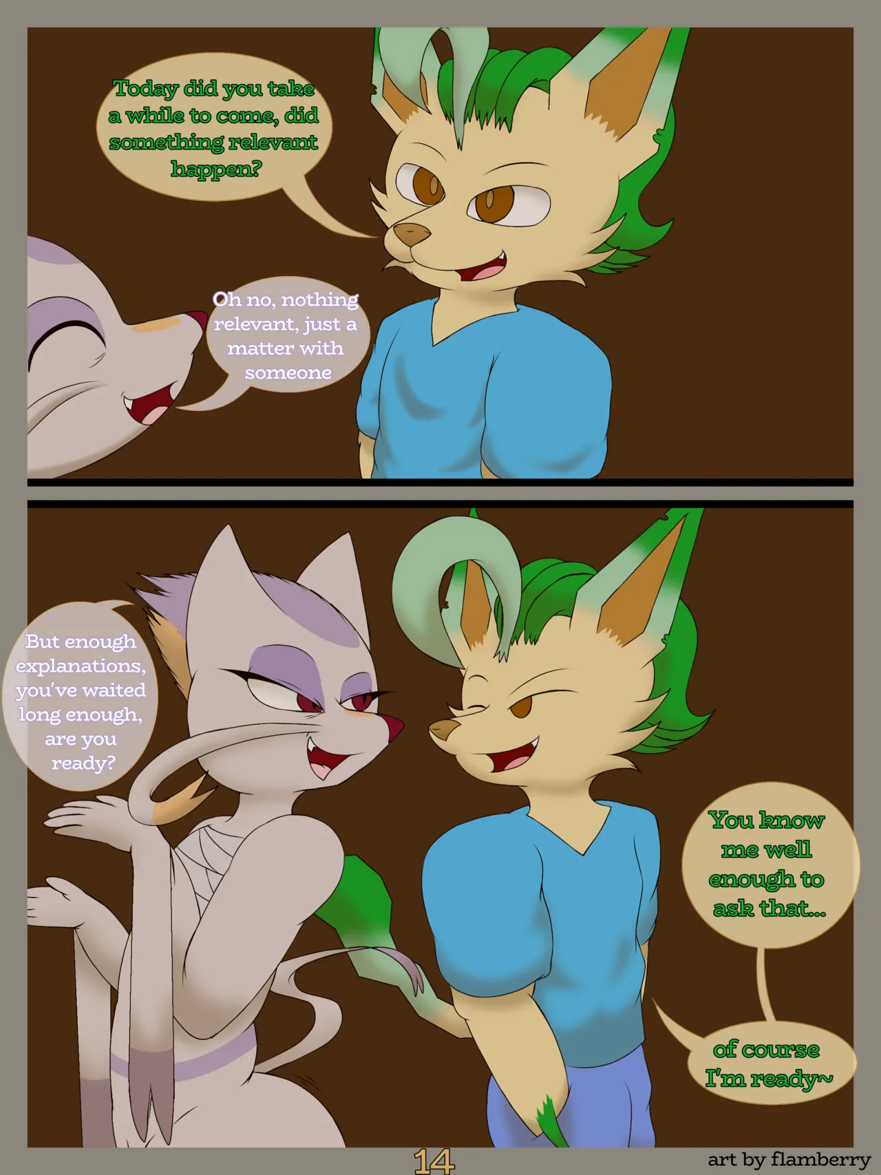 Lyennan's Secret Income by Flamberry Chapter 1 - page 15
