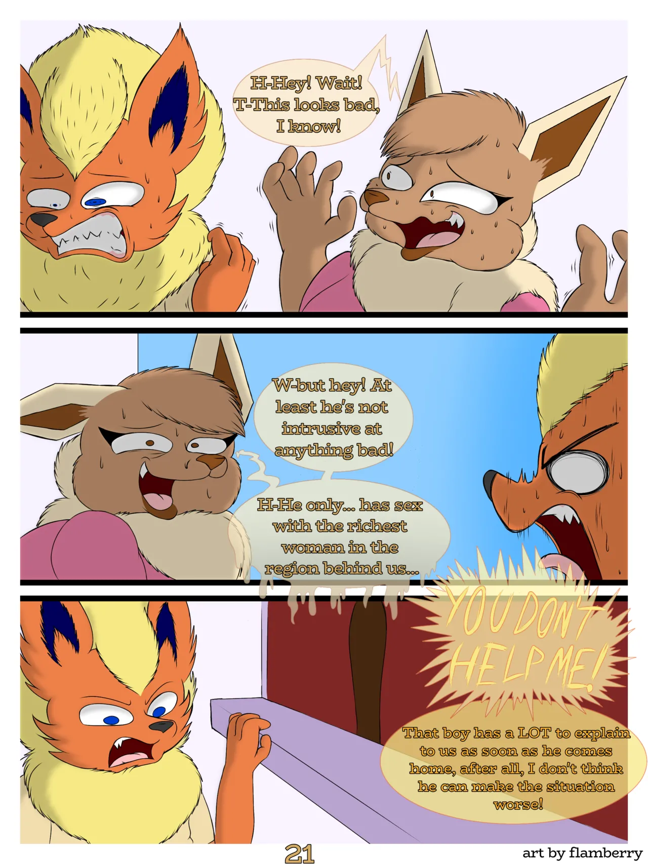 Lyennan's Secret Income by Flamberry Chapter 1 - page 22