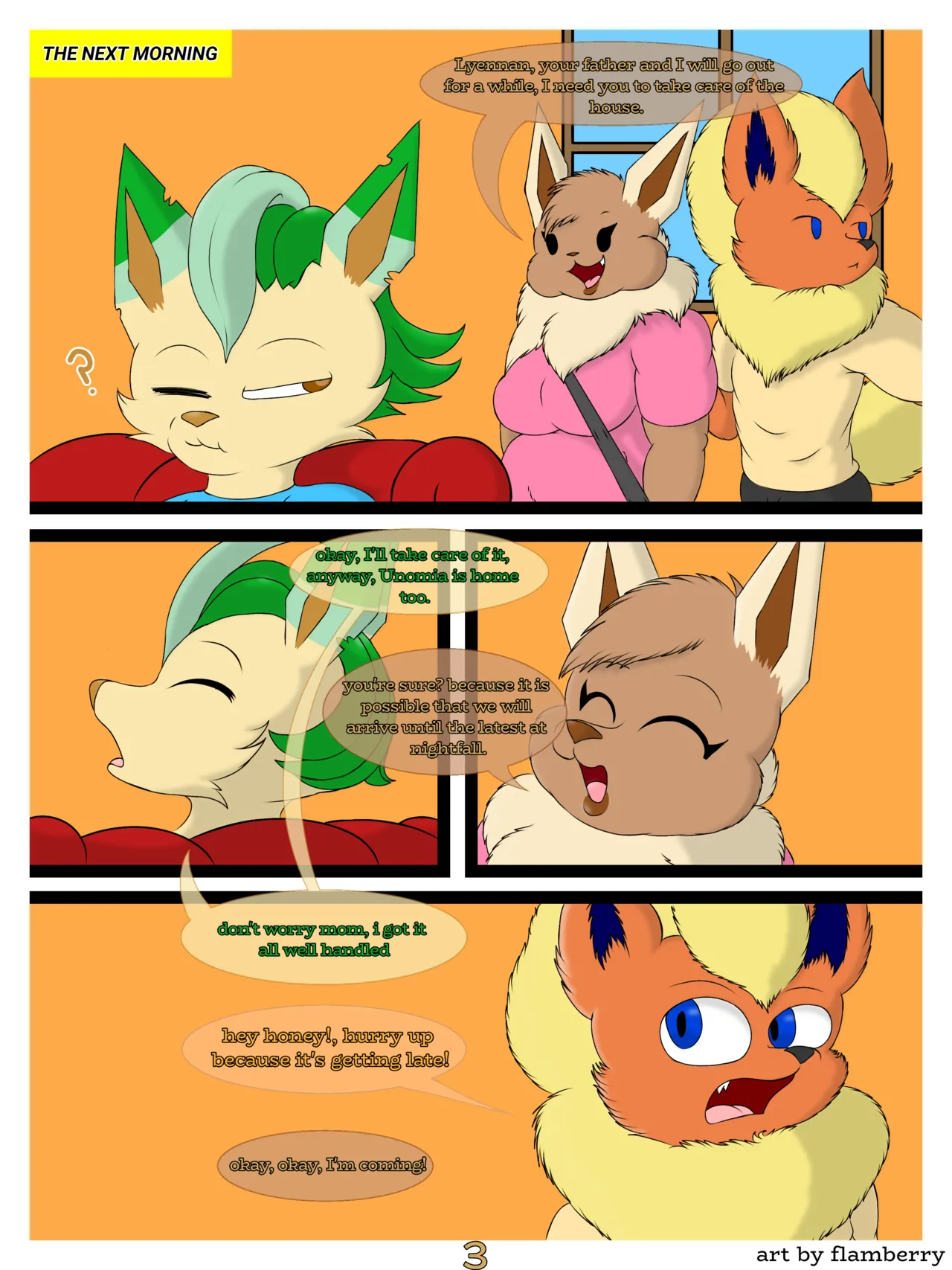 Lyennan's Secret Income by Flamberry Chapter 1 - page 4