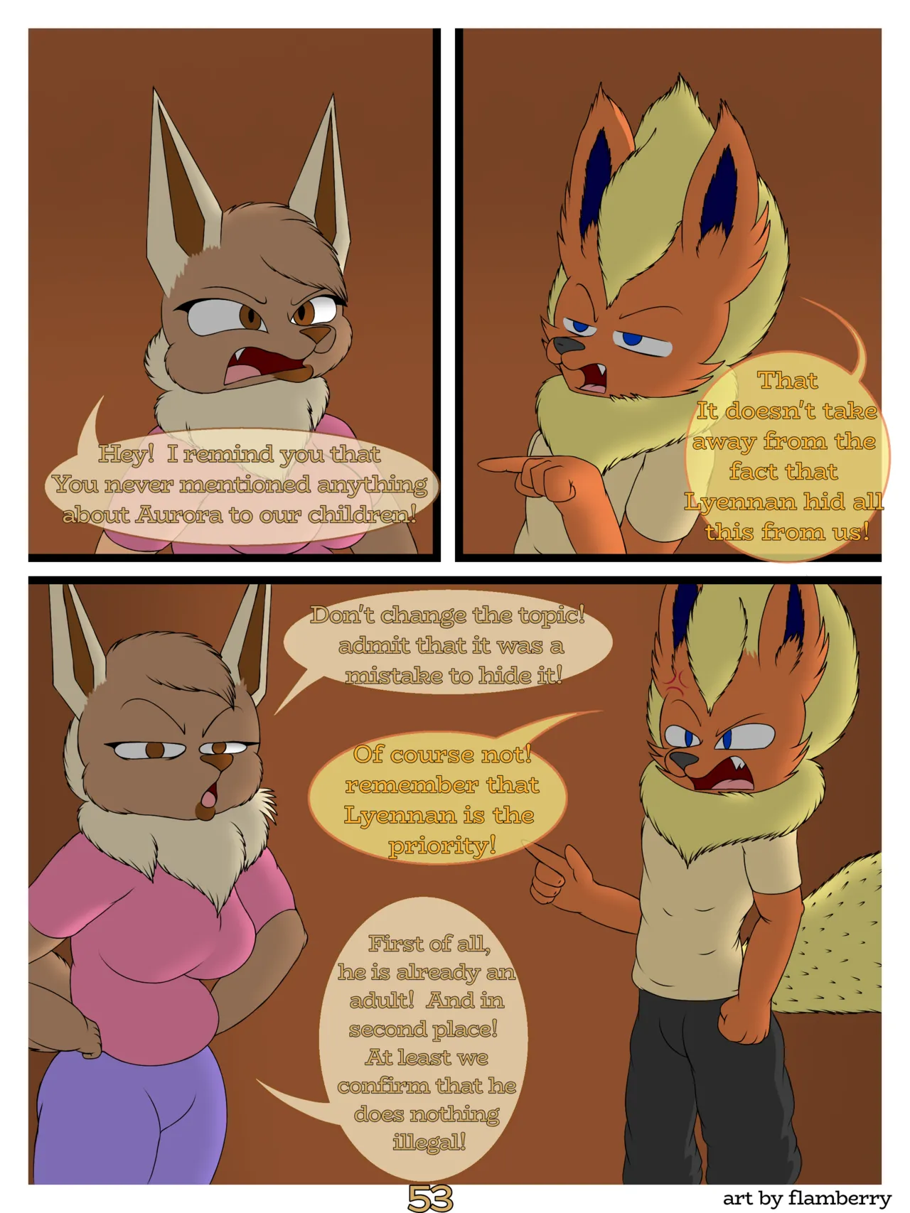 Lyennan's Secret Income by Flamberry Chapter 1 - page 54