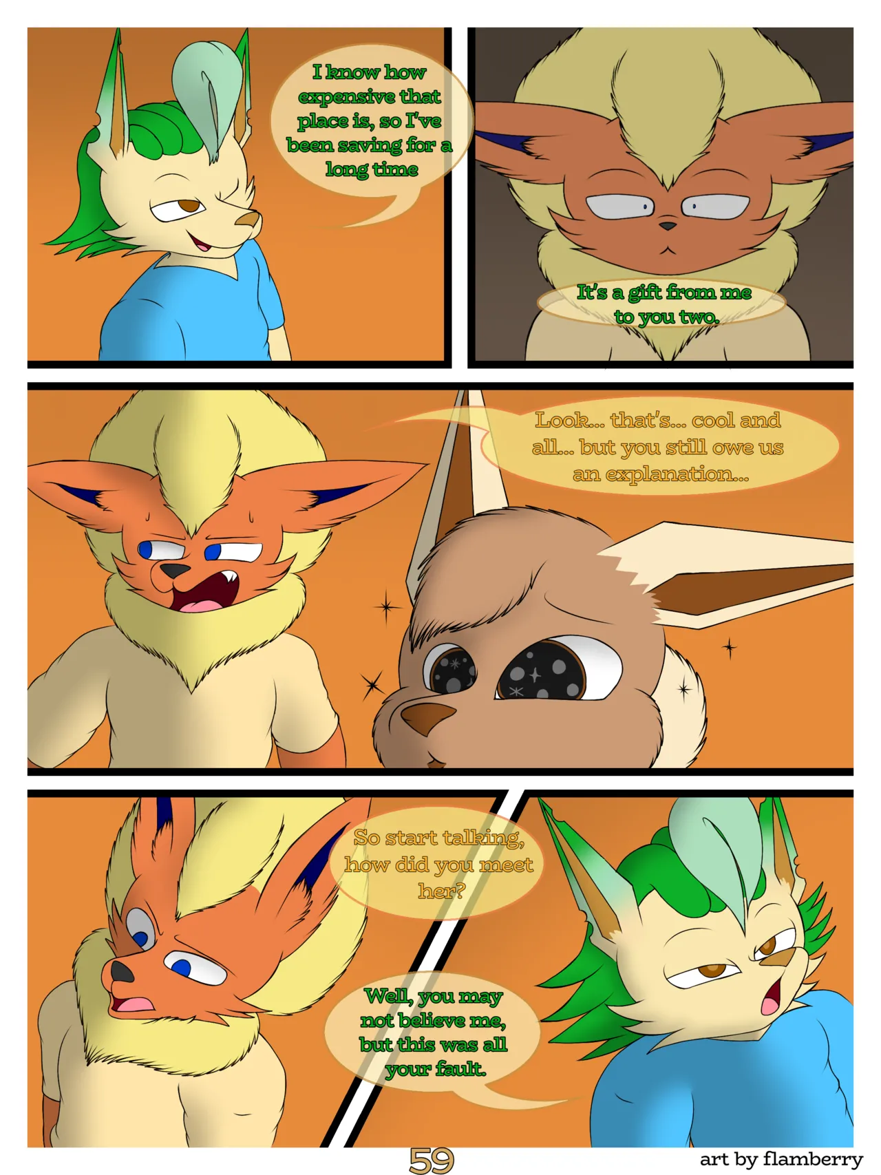 Lyennan's Secret Income by Flamberry Chapter 1 - page 60