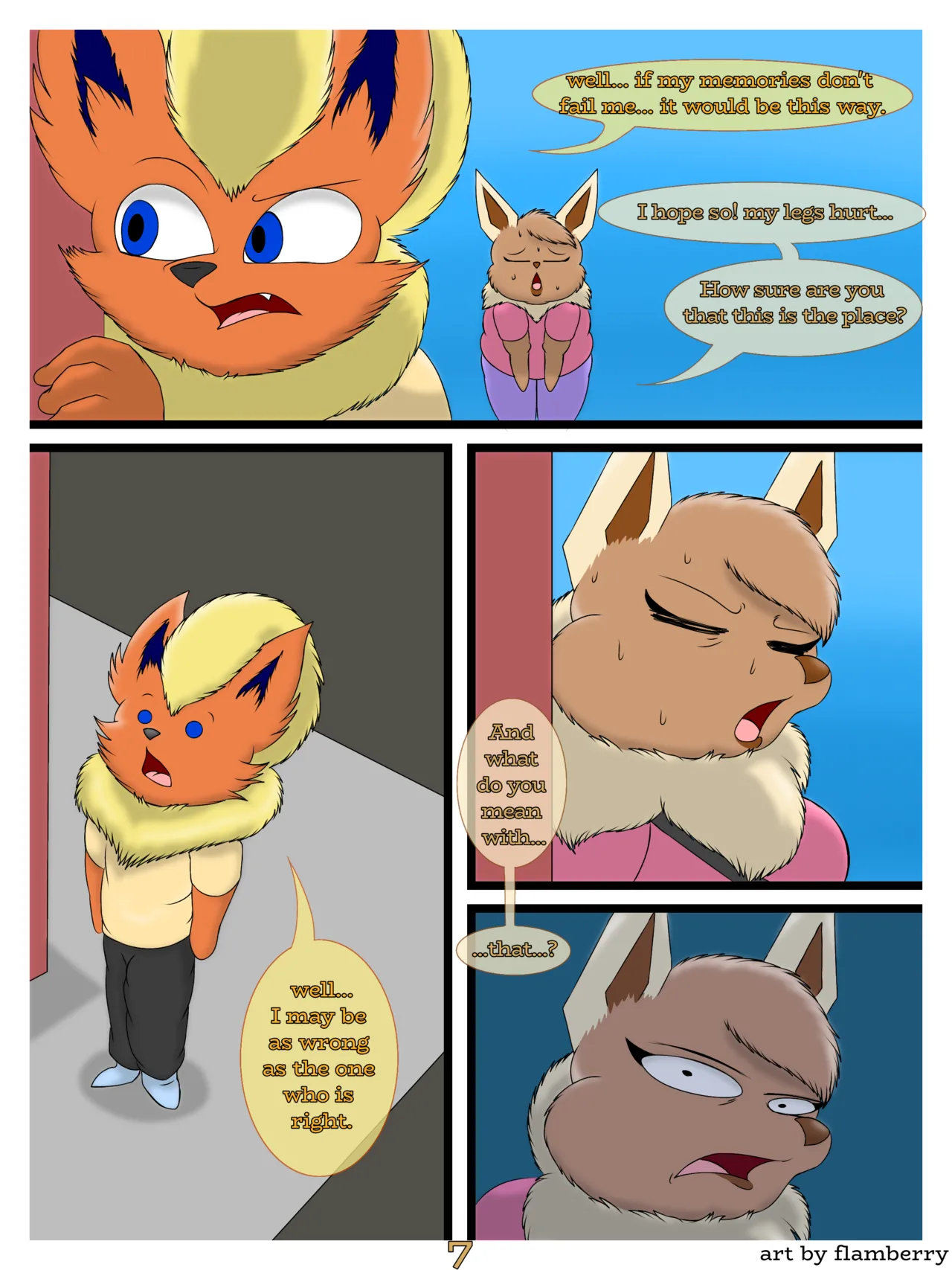 Lyennan's Secret Income by Flamberry Chapter 1 - page 8