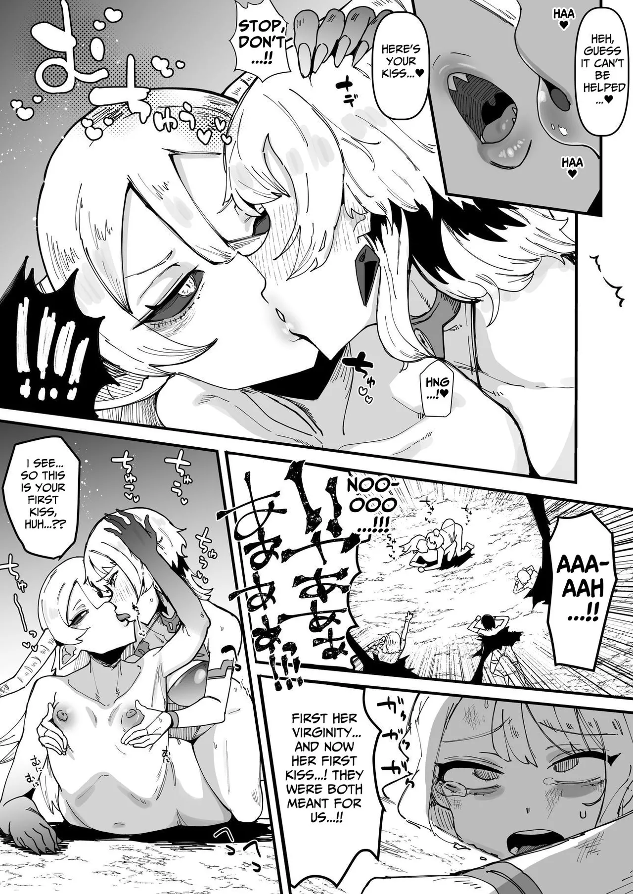 Futanari Sei Hime Futanari Seieki wa Tokunoo Maryoku Iri～ Teki mo Nakama mo Minna Watakushi no Chinpo o Neratteru～ Chapter 1 - page 59