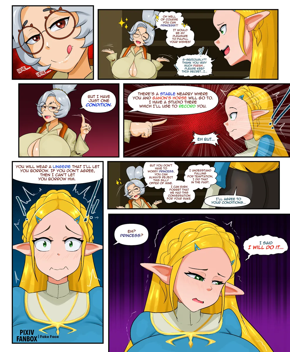 ZELDA X GANON HORSE Chapter 1 - page 2